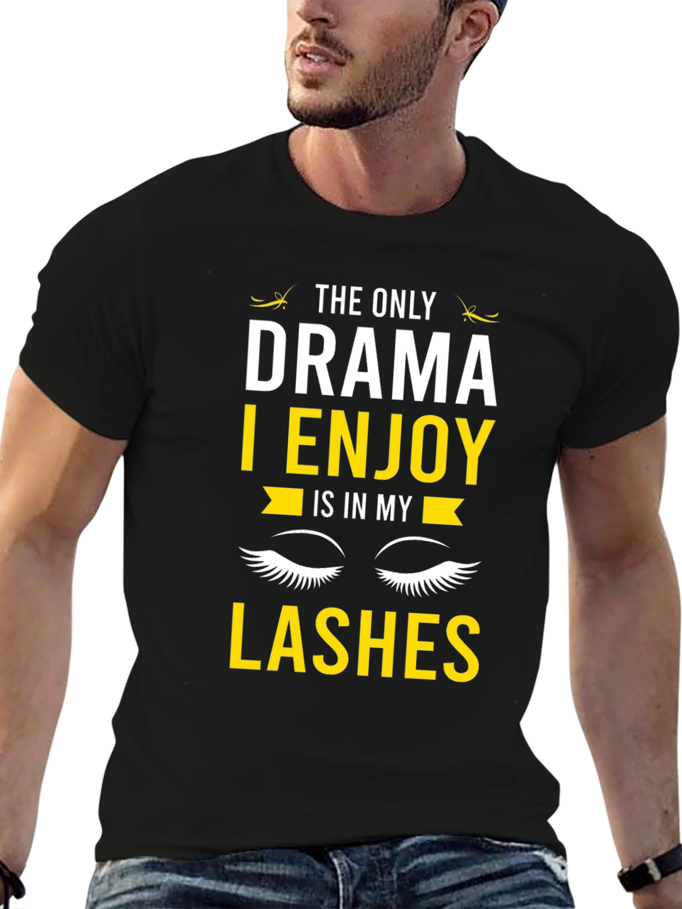 Drama Lashes Graphic T-Shirt
