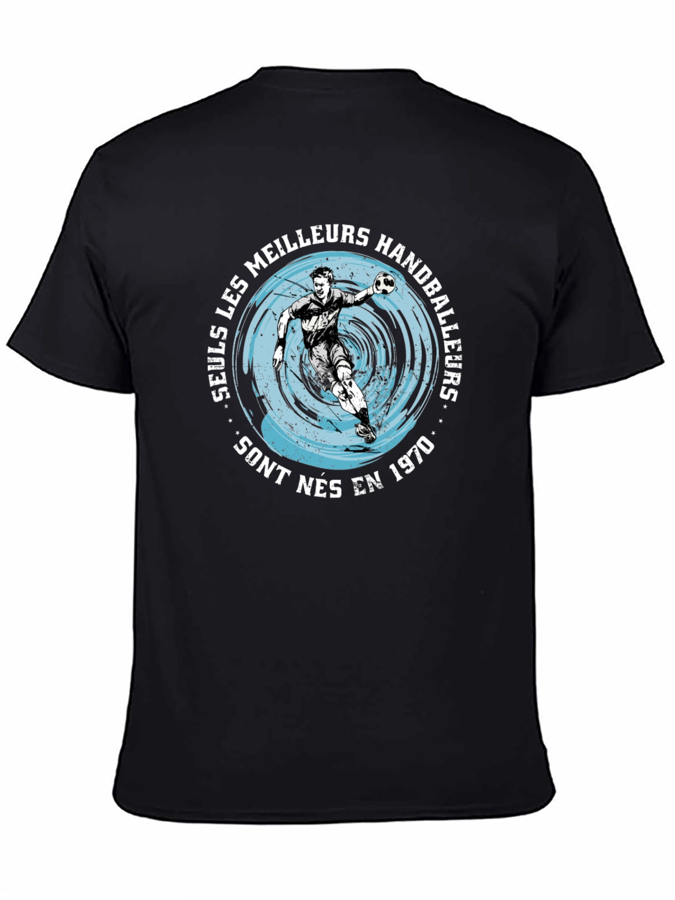 Handball Player Graphic T-Shirt - Born in 1970