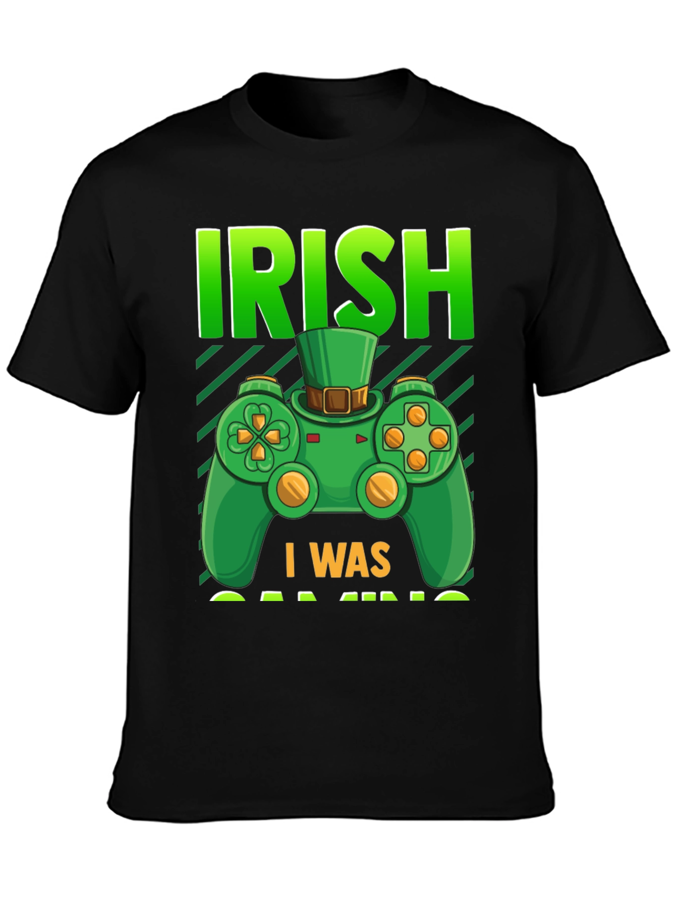 Irish Gaming T-Shirt - St. Patricks Day Gamer Tee