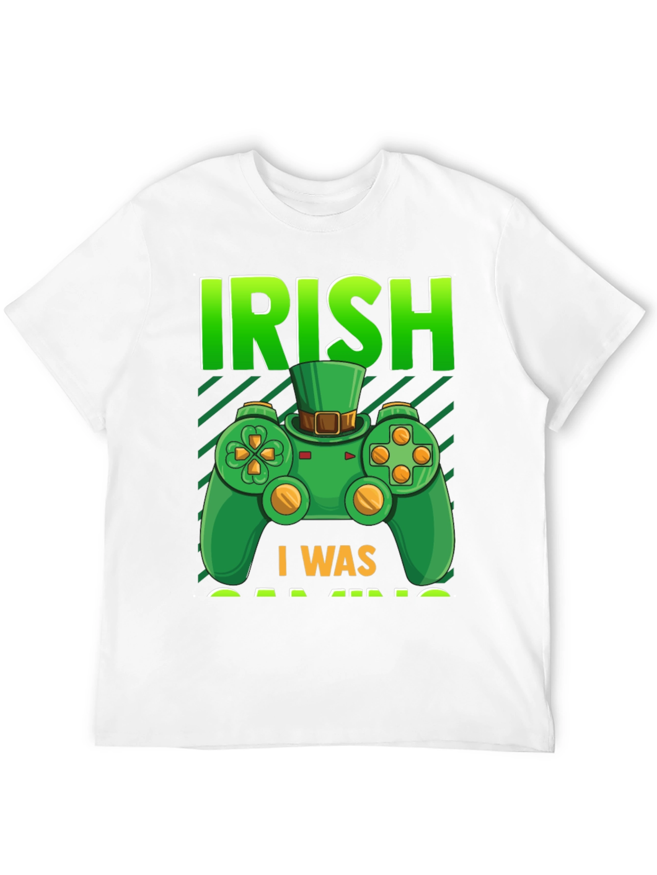 Irish Gaming T-Shirt - St. Patricks Day Gamer Tee