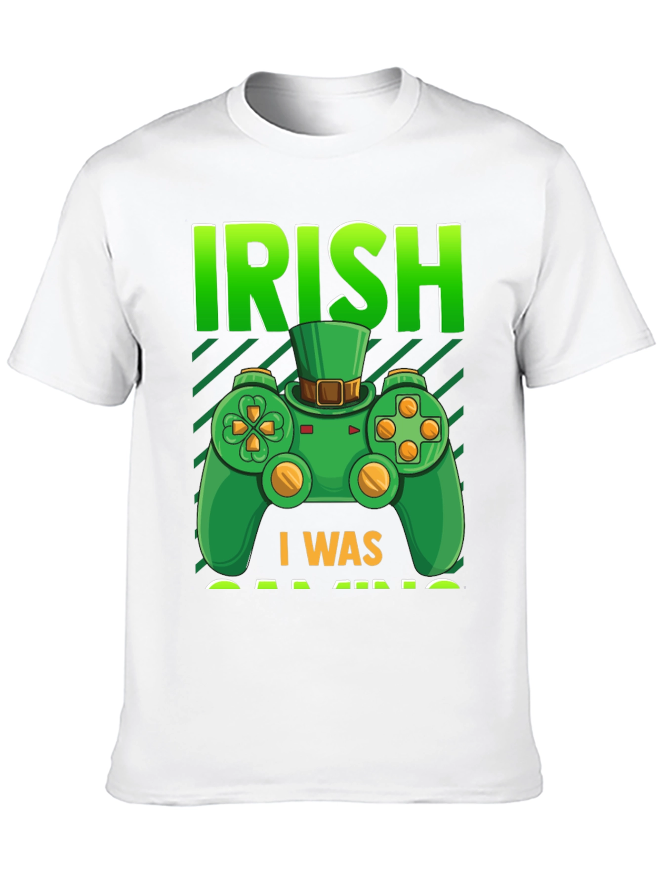 Irish Gaming T-Shirt - St. Patricks Day Gamer Tee
