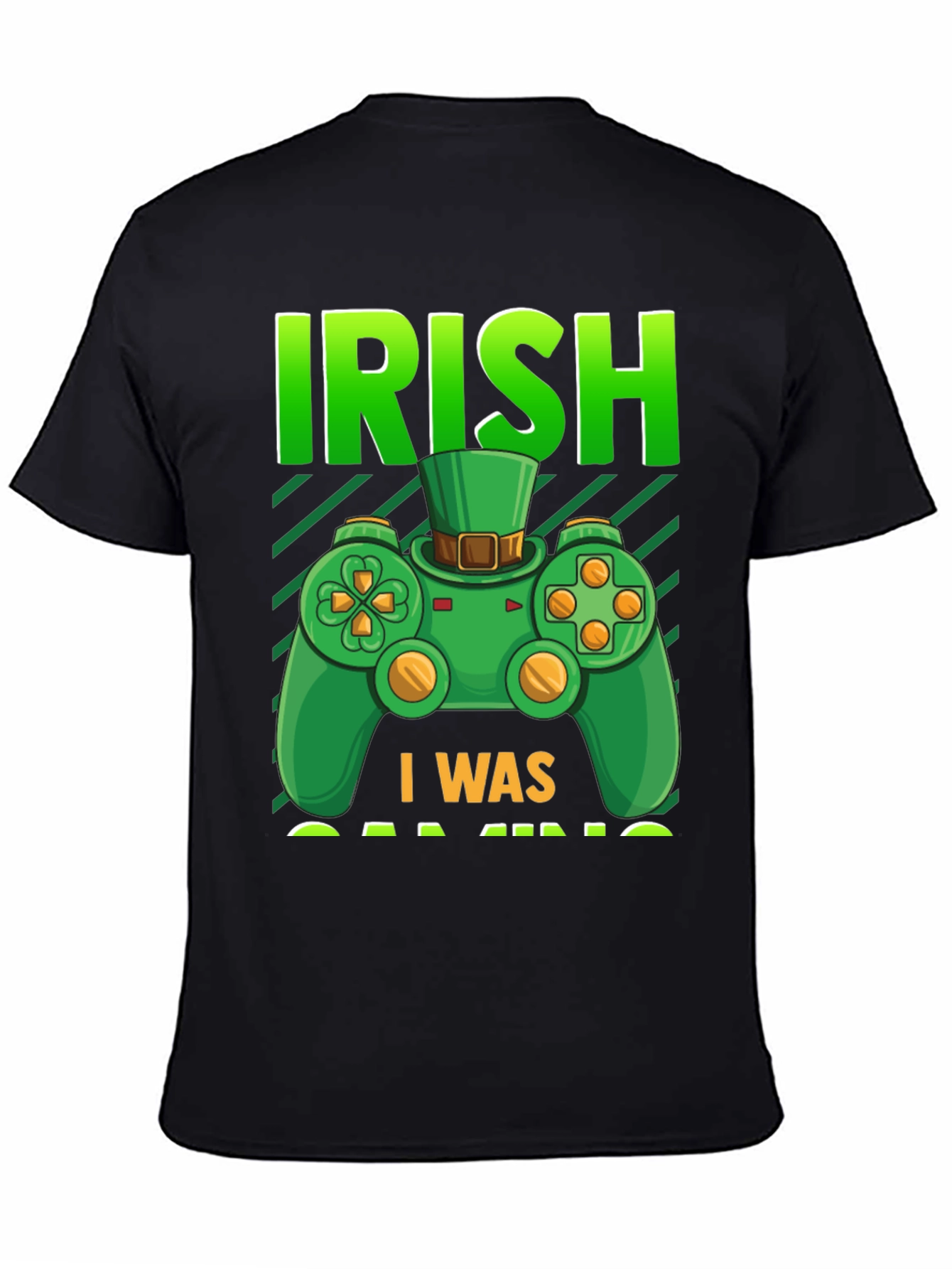 Irish Gaming T-Shirt - St. Patricks Day Gamer Tee