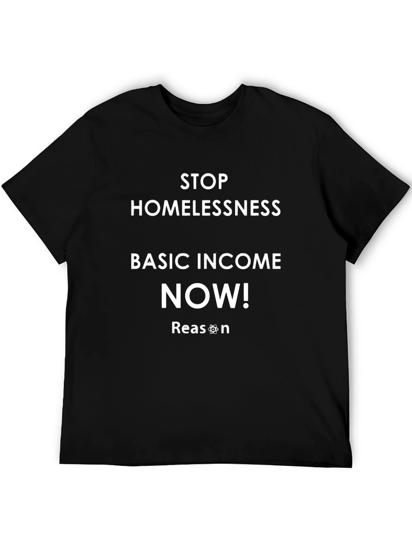 Stop Homelessness Basic Income NOW! T-Shirt