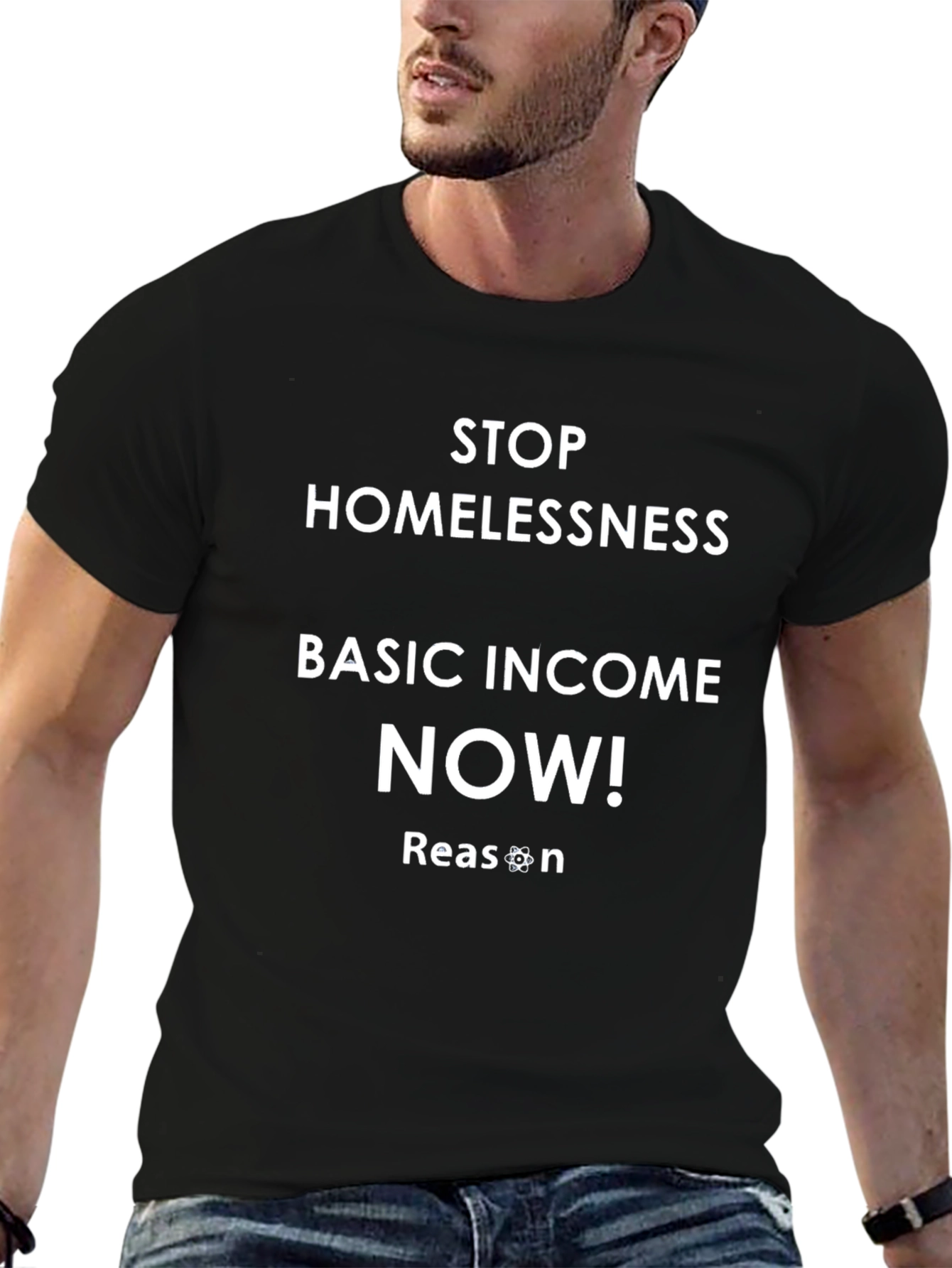 Stop Homelessness Basic Income NOW! T-Shirt