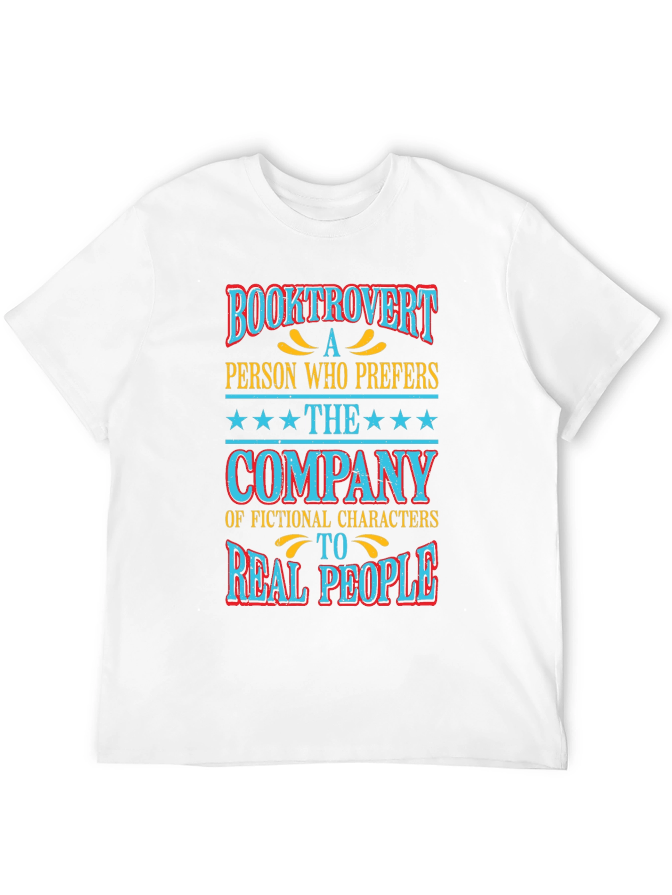 Booktrovert T-Shirt: Introvert Reading Lover Tee