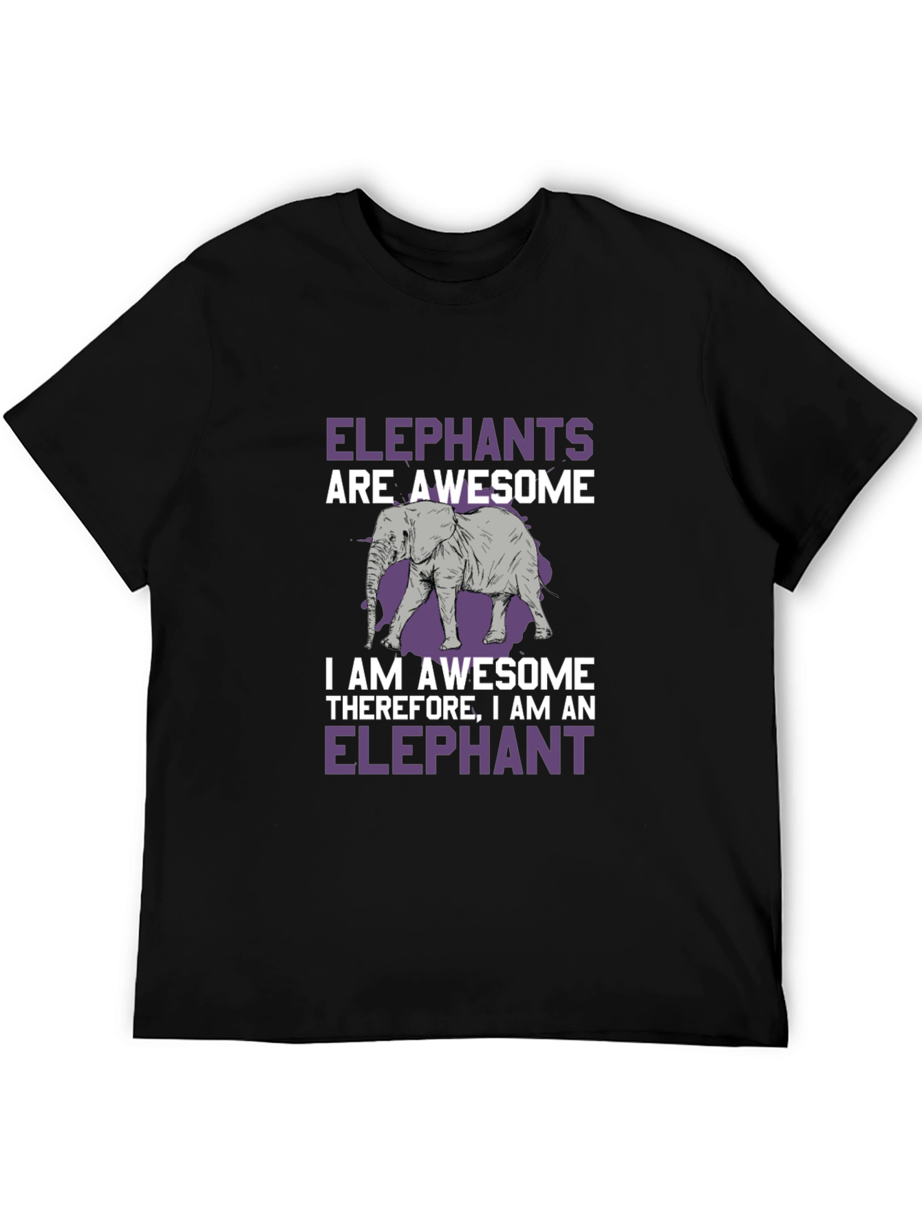 Elephant Awesome Graphic T-Shirt