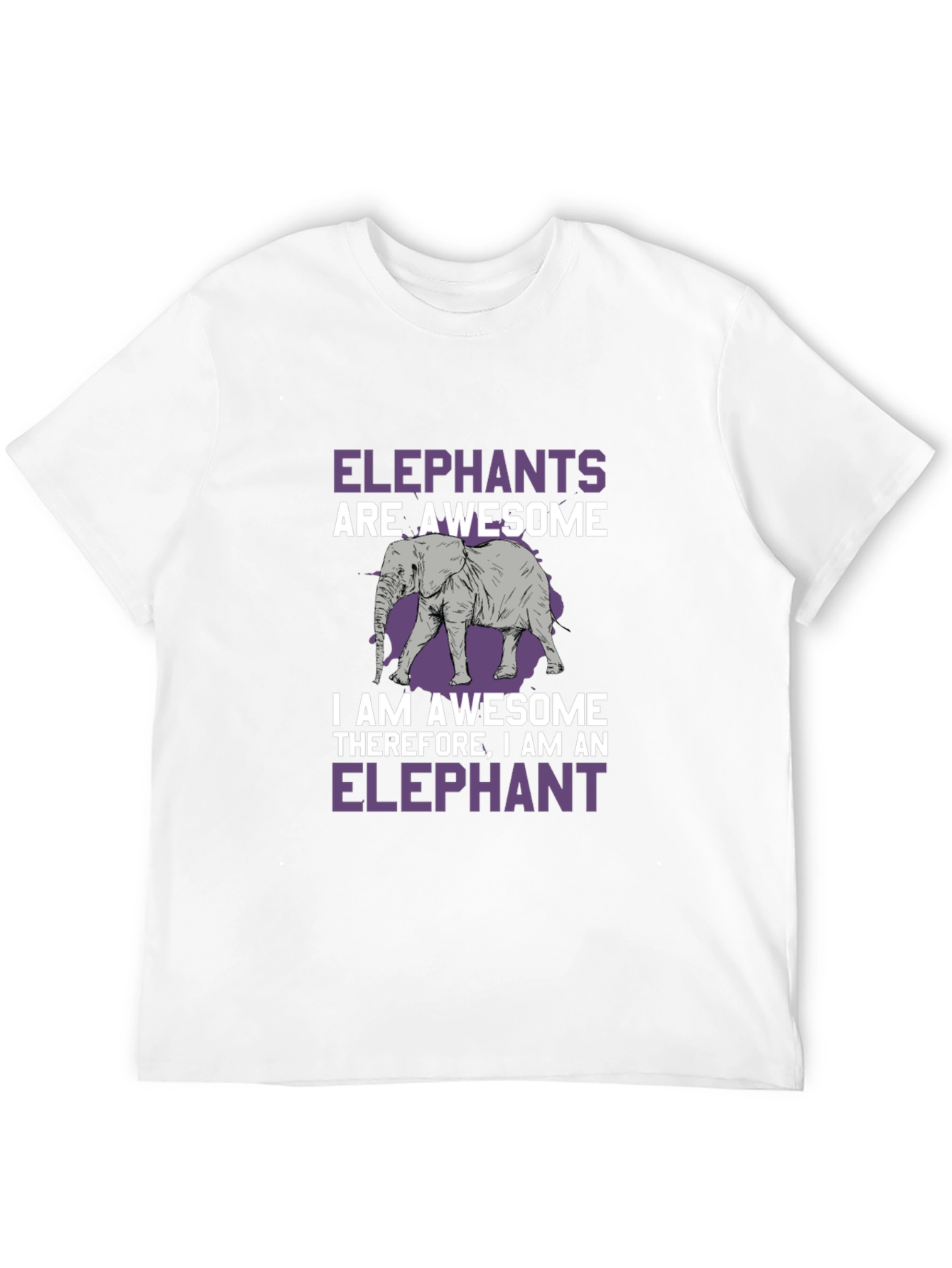Elephant Awesome Graphic T-Shirt