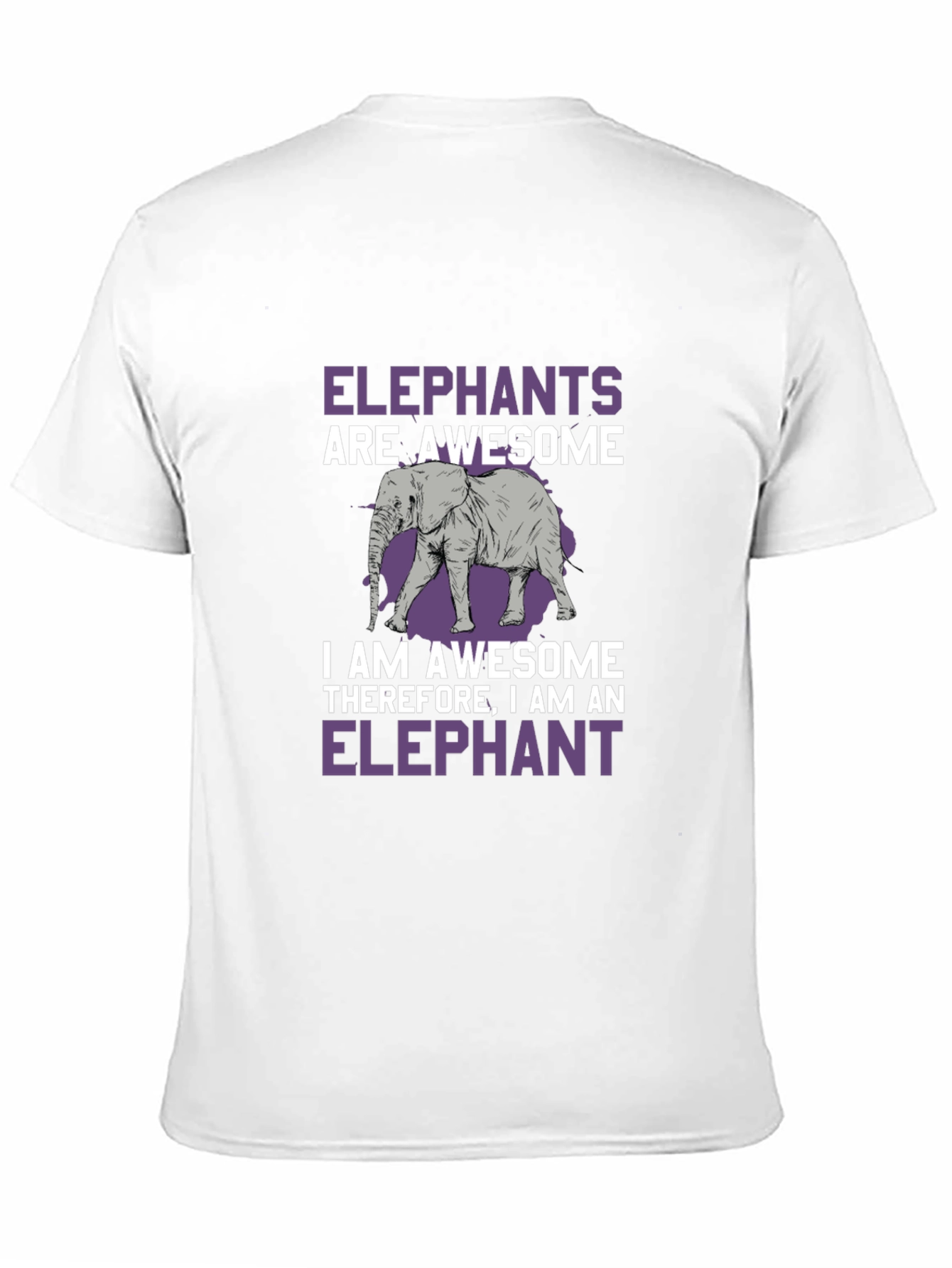 Elephant Awesome Graphic T-Shirt