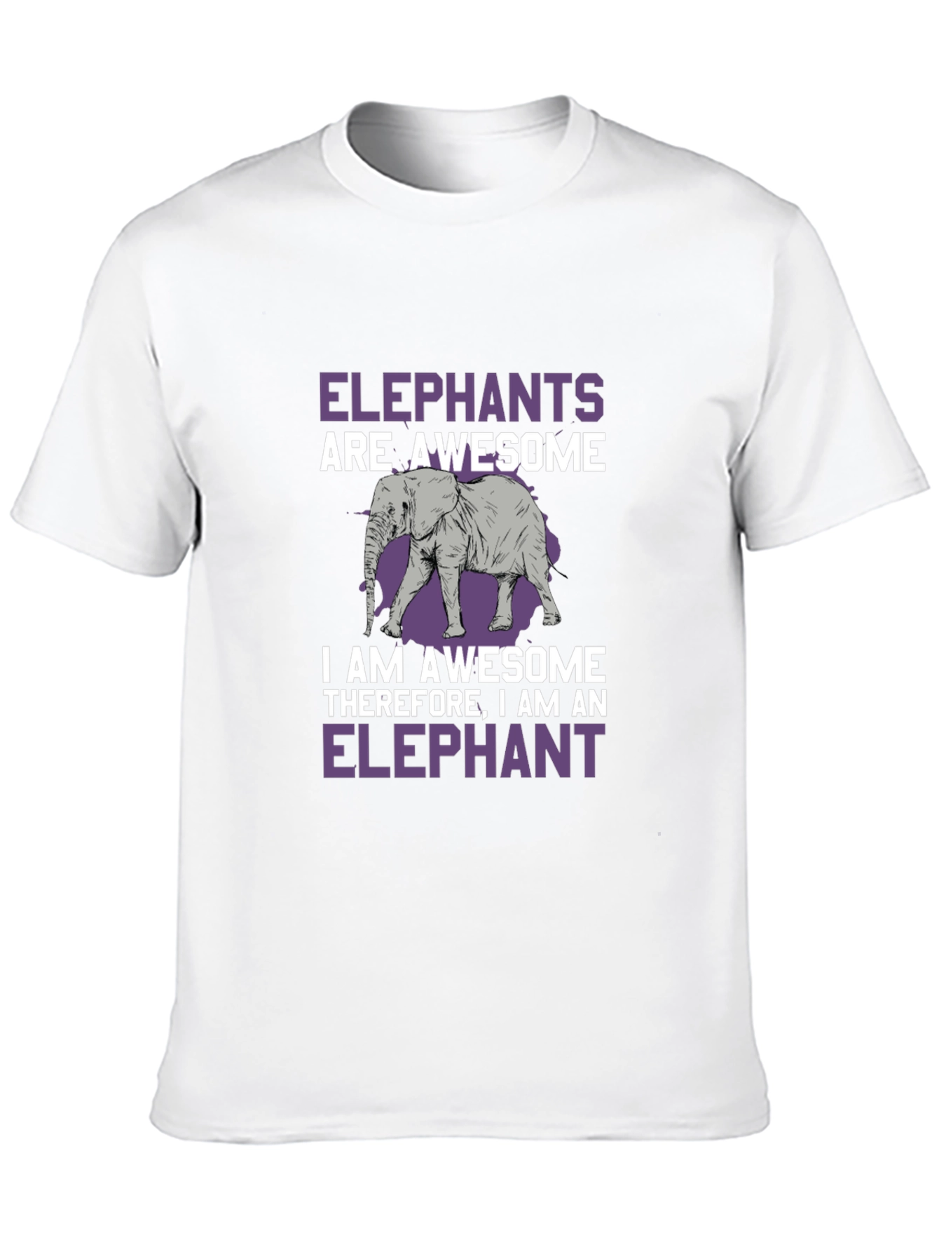 Elephant Awesome Graphic T-Shirt