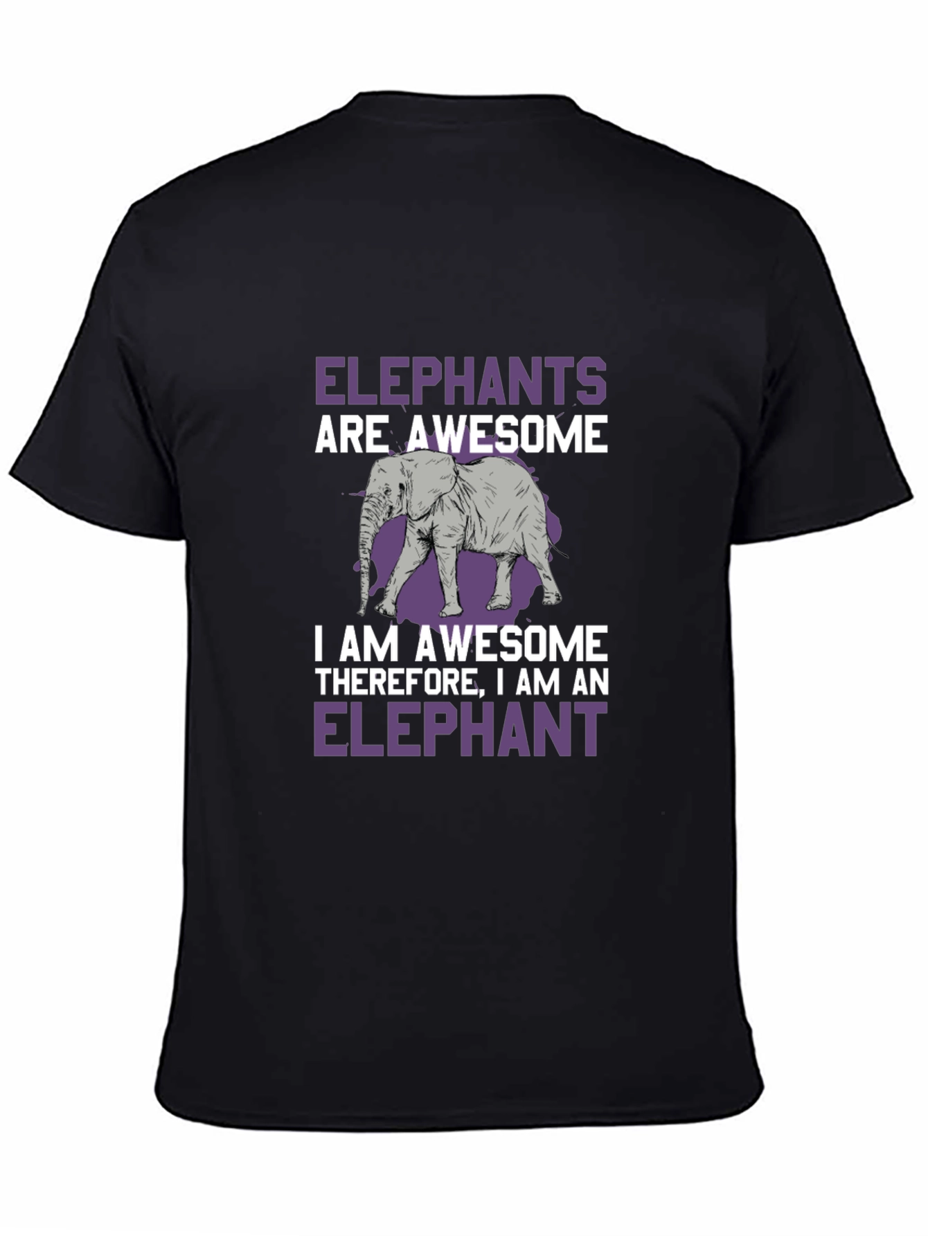 Elephant Awesome Graphic T-Shirt