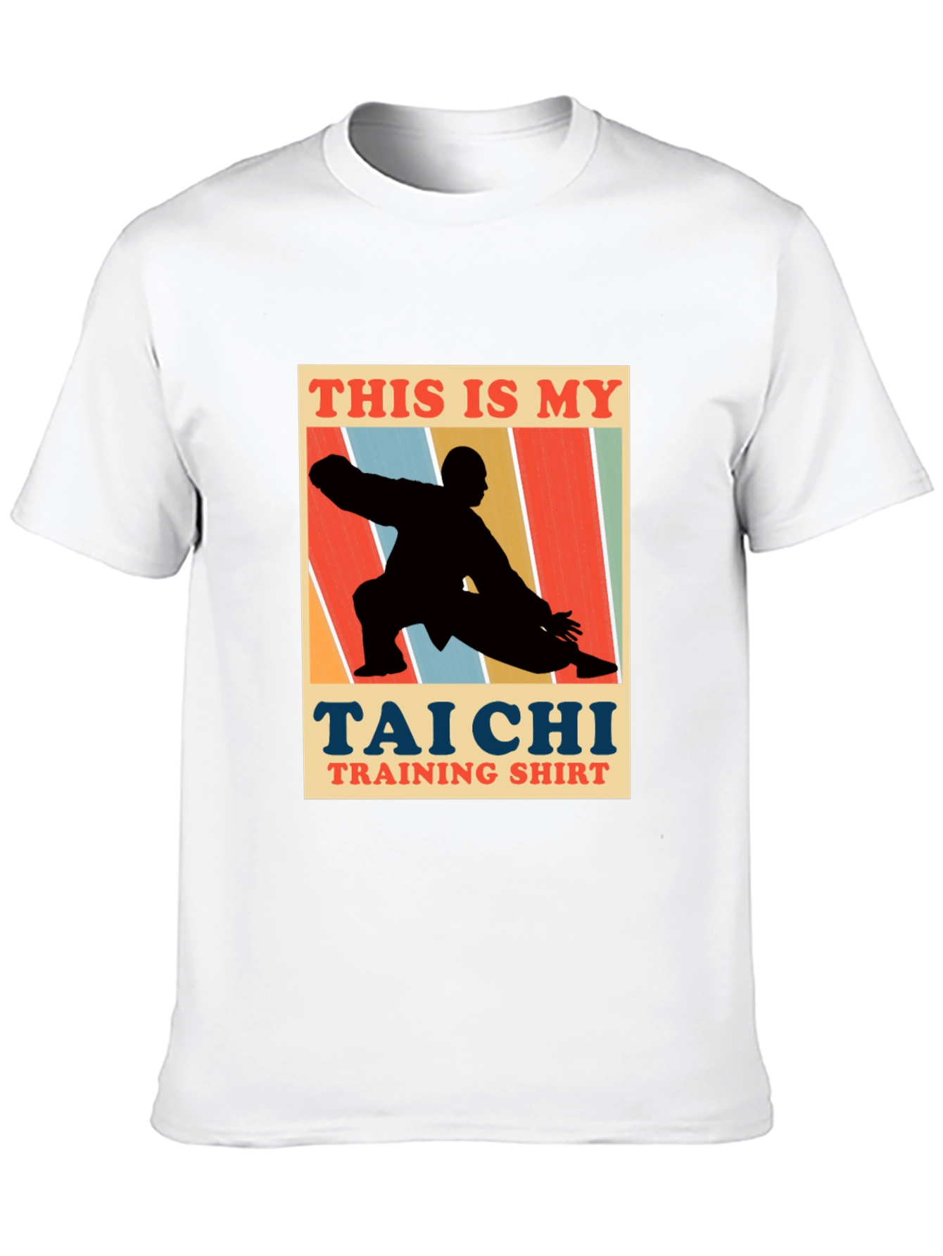 Tai Chi Training Shirt - Retro Martial Arts Tee