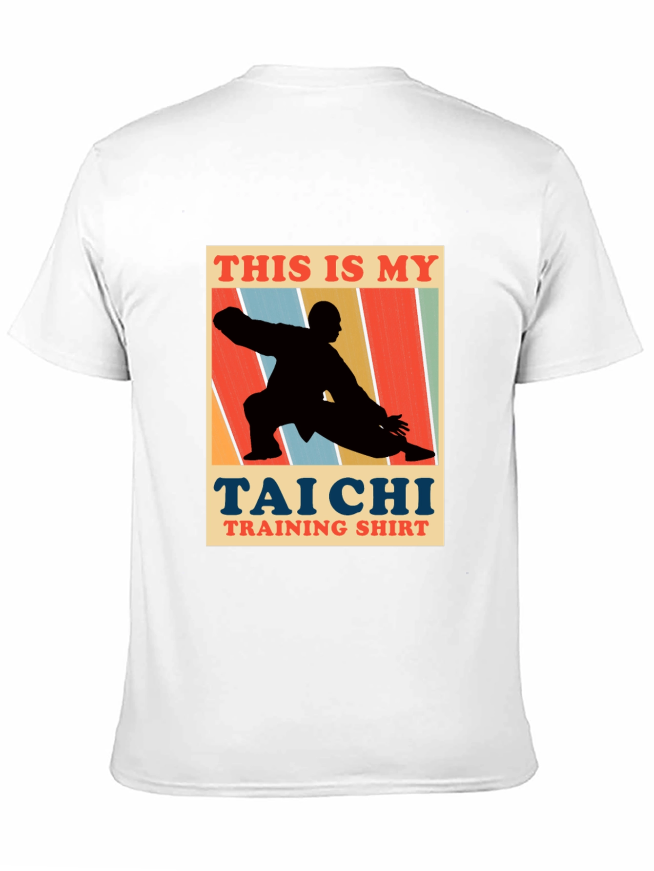 Tai Chi Training Shirt - Retro Martial Arts Tee