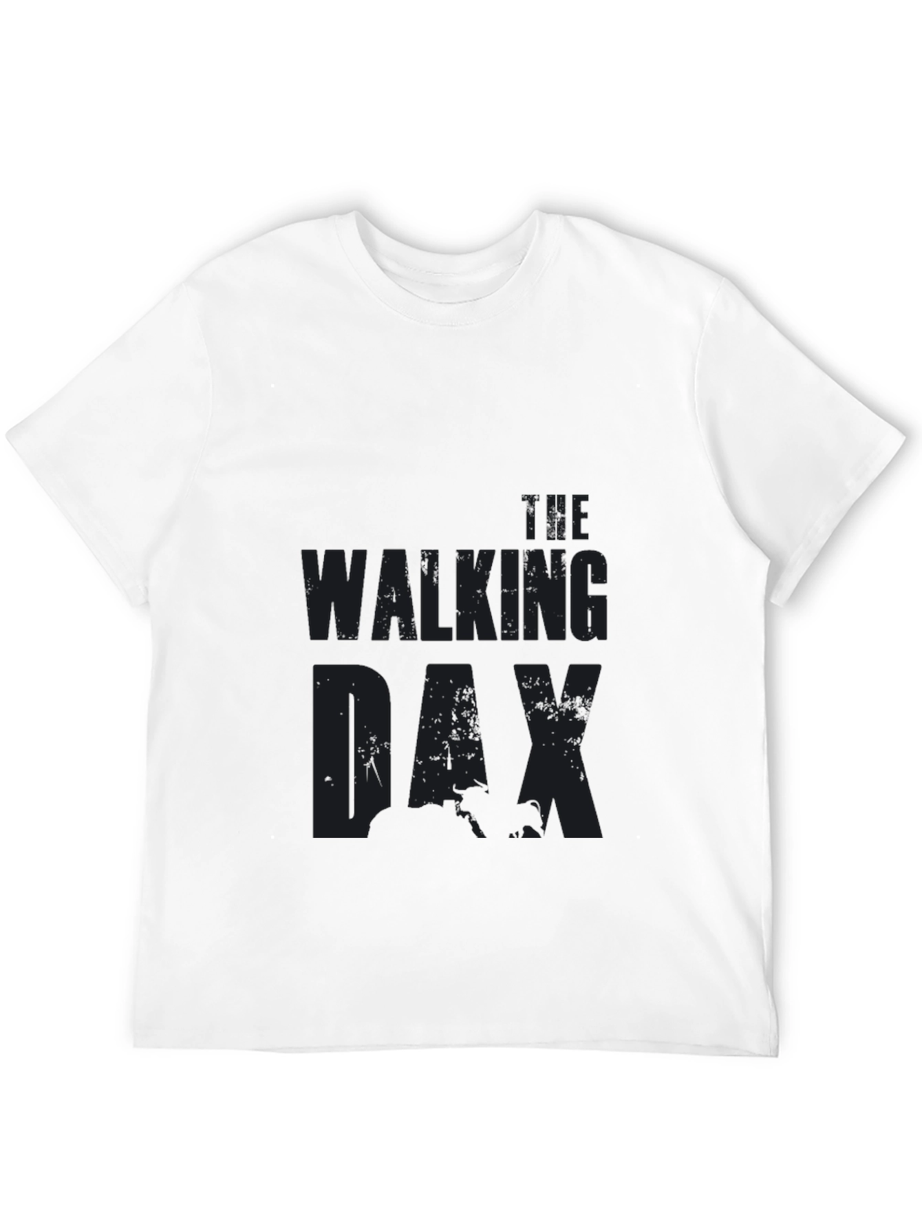 Walking DAX Black T-Shirt