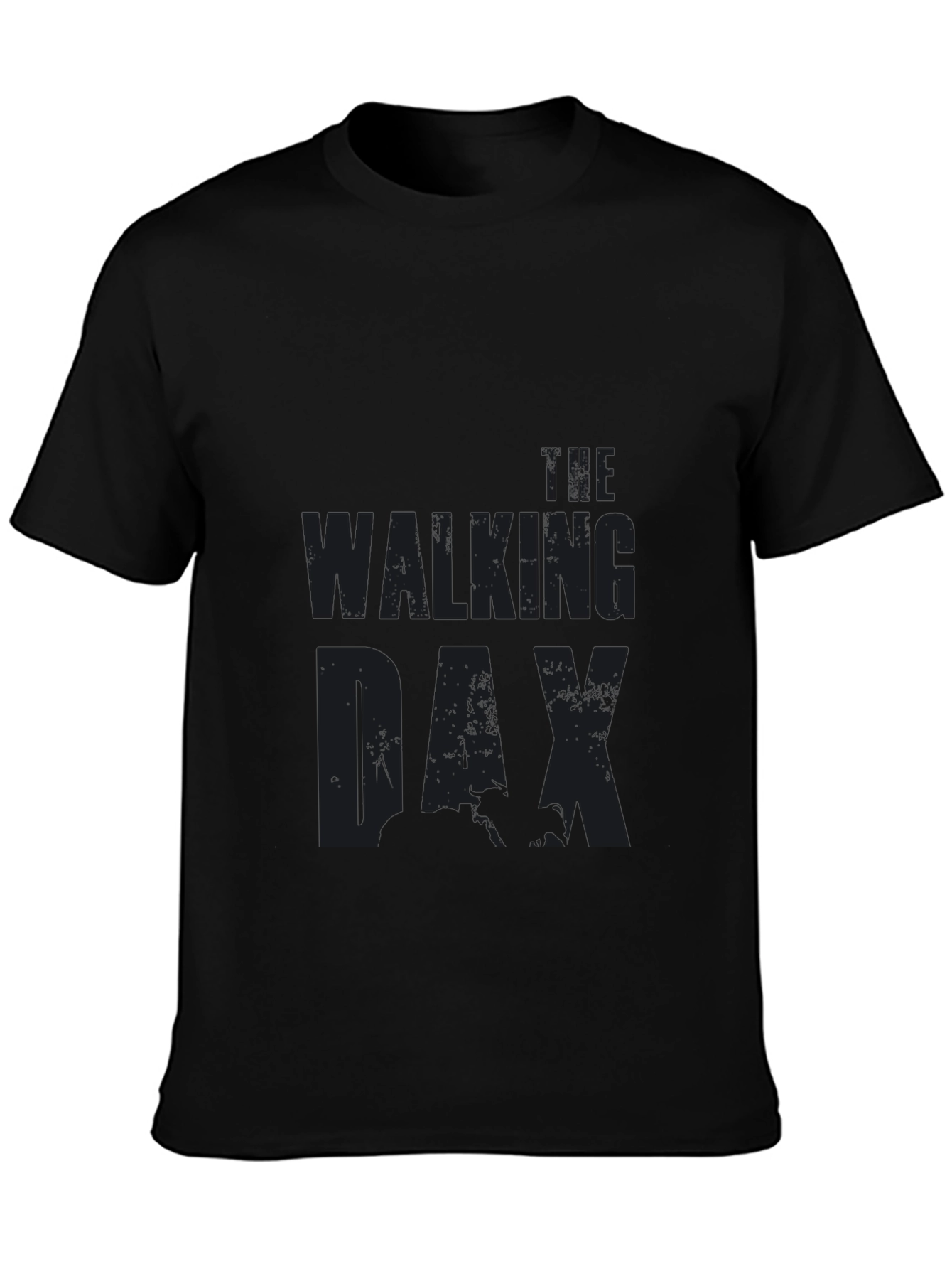 Walking DAX Black T-Shirt