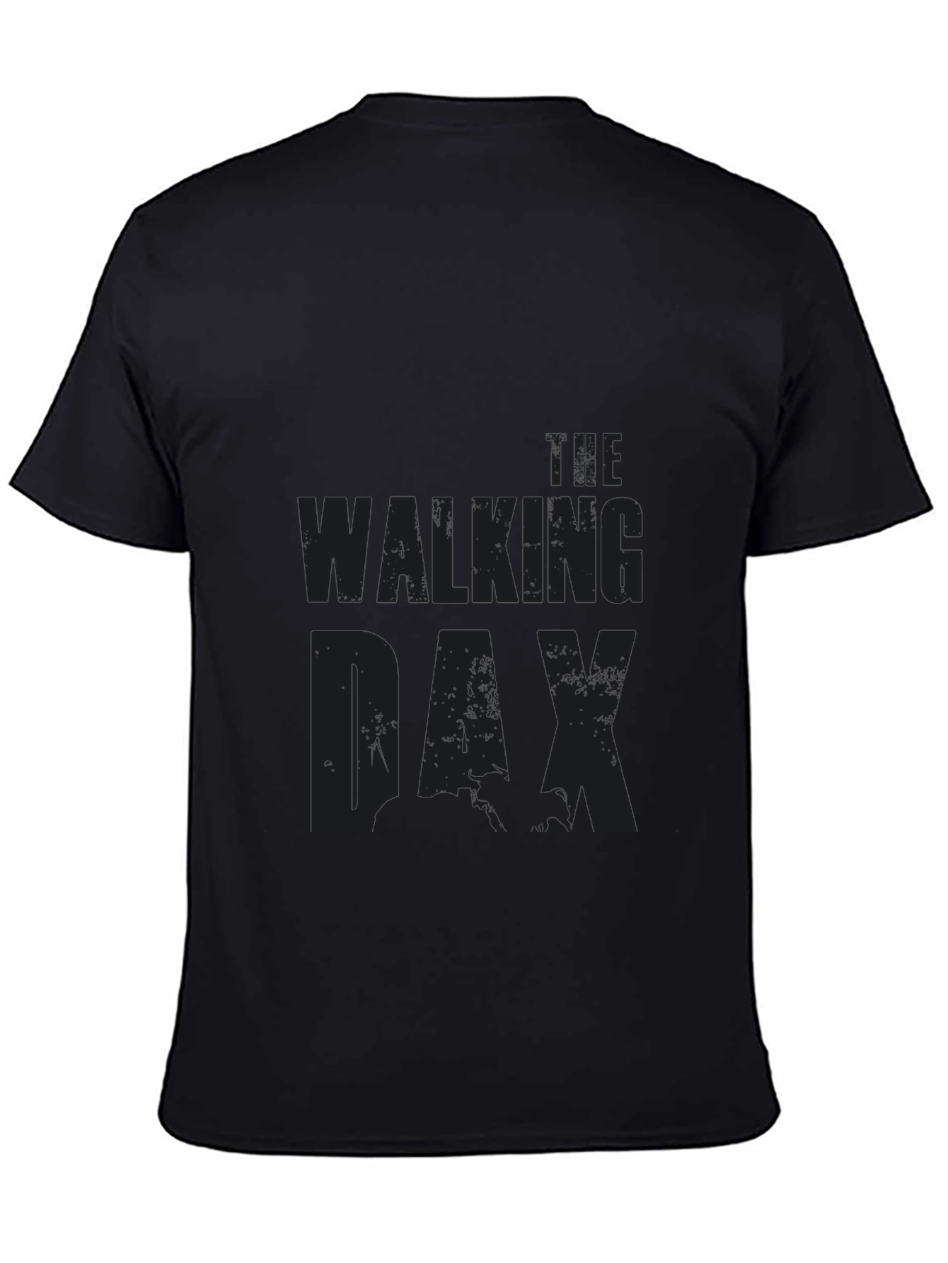 Walking DAX Black T-Shirt