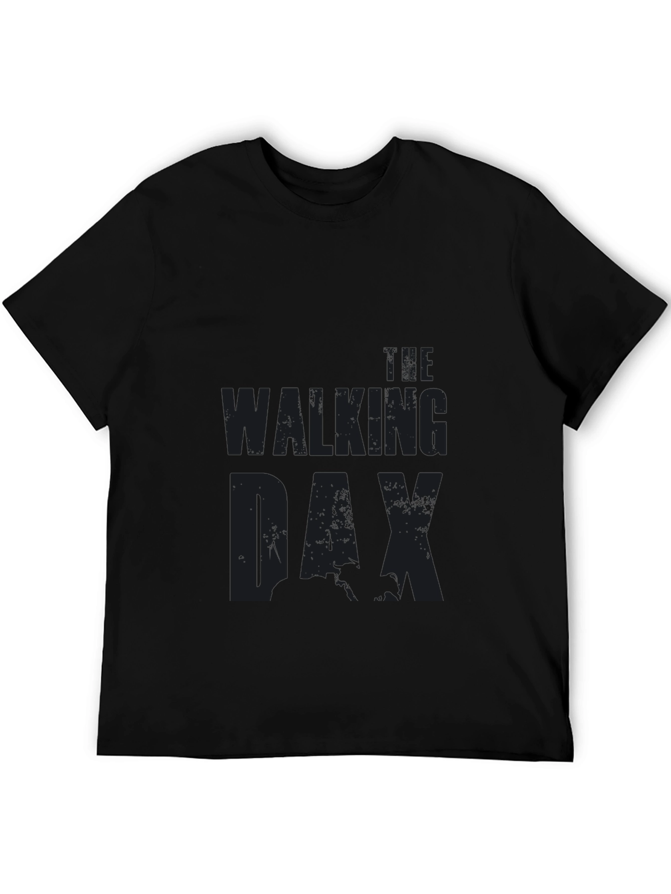 Walking DAX Black T-Shirt