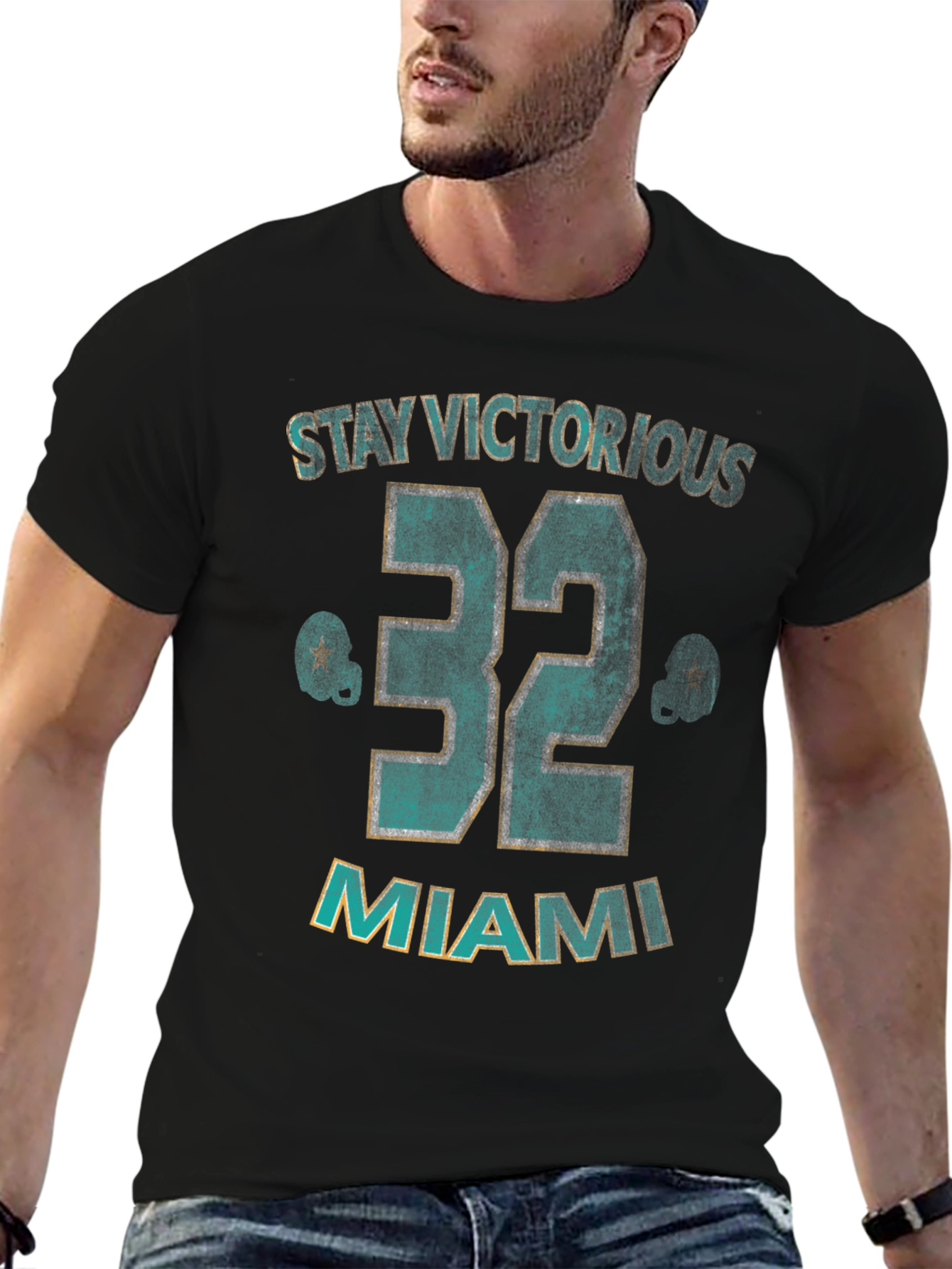Stay Victorious 32 Miami Football T-Shirt