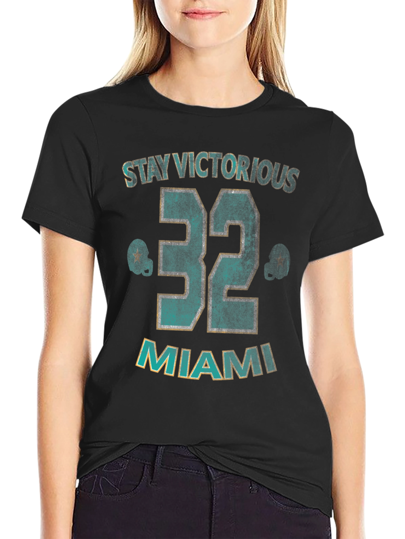 Stay Victorious 32 Miami Football T-Shirt