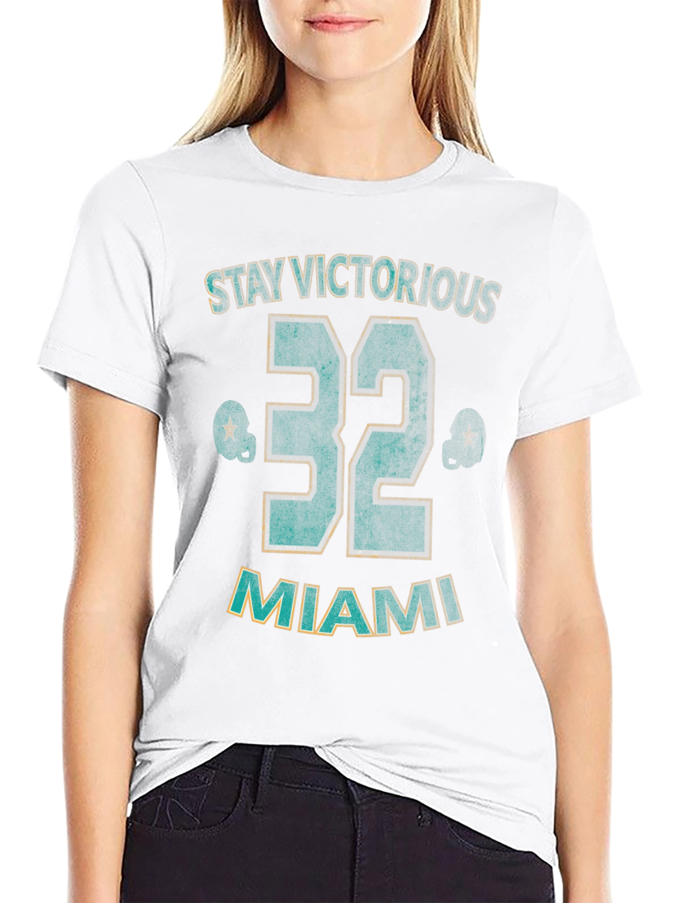 Stay Victorious 32 Miami Football T-Shirt