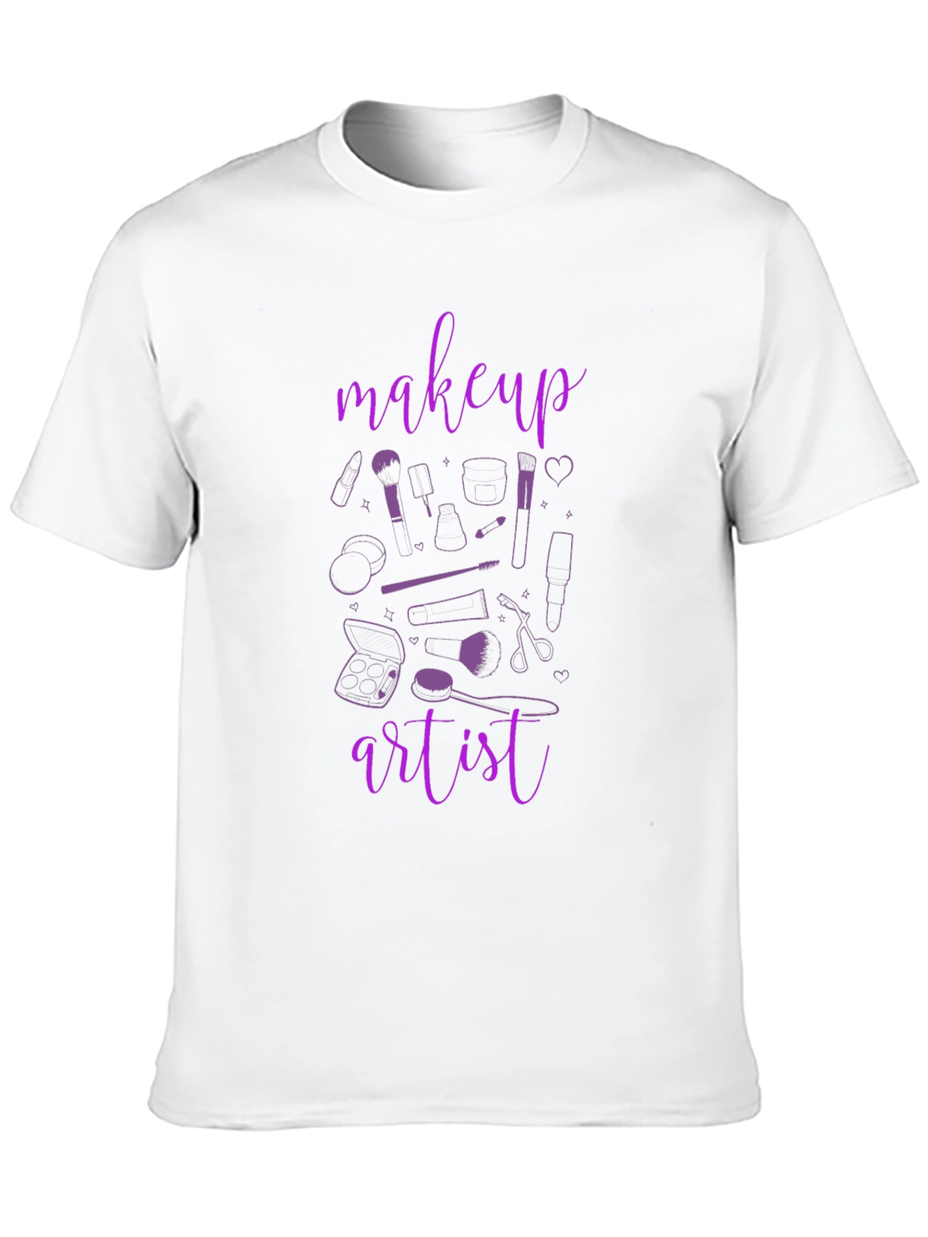 Makeup Artist T-Shirt - Black Graphic Tee