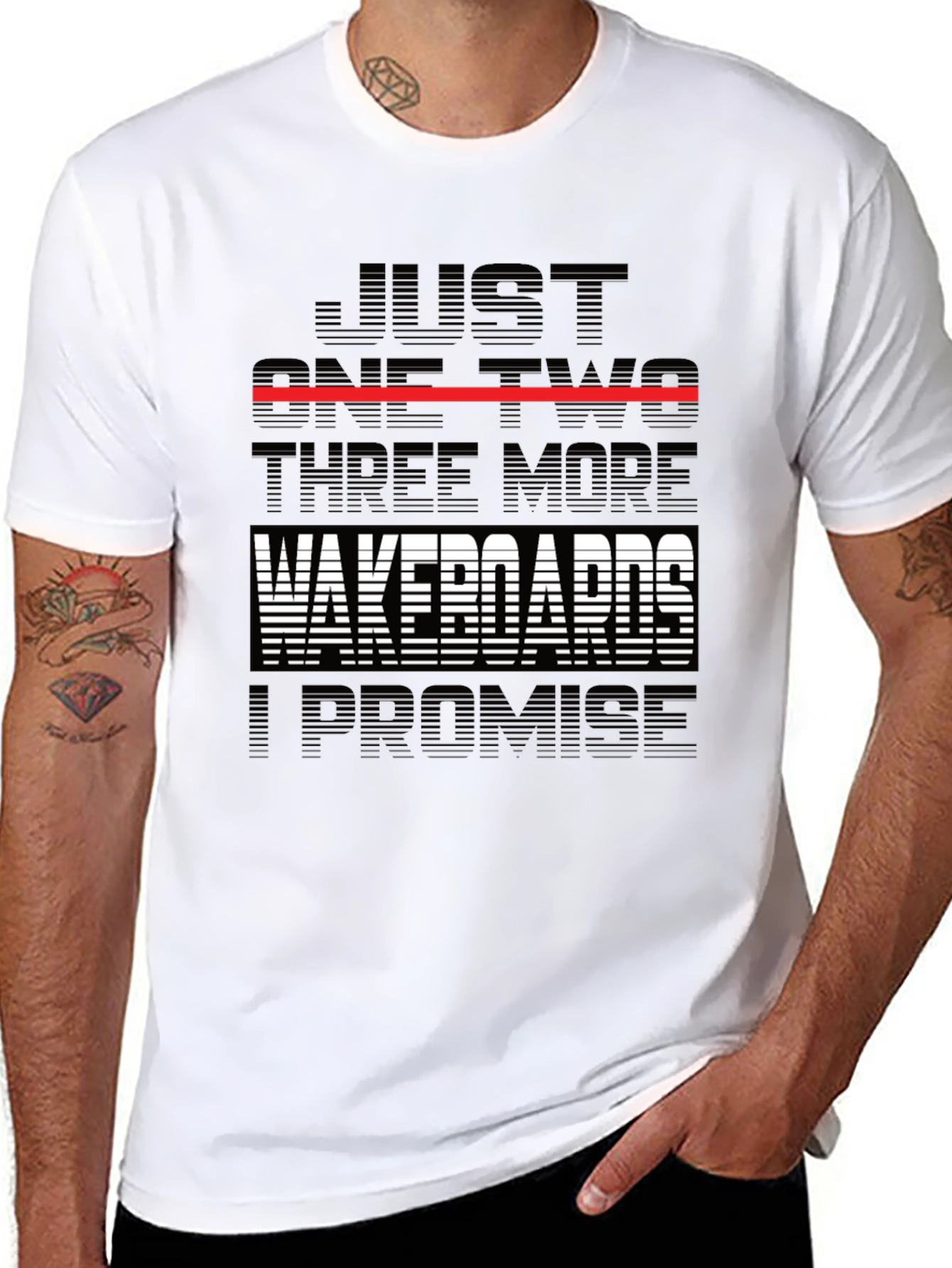 Wakeboards Promise T-Shirt - Humorous Design