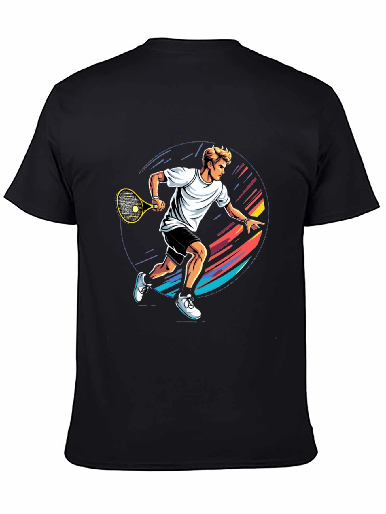 Tennis Player Graphic T-Shirt