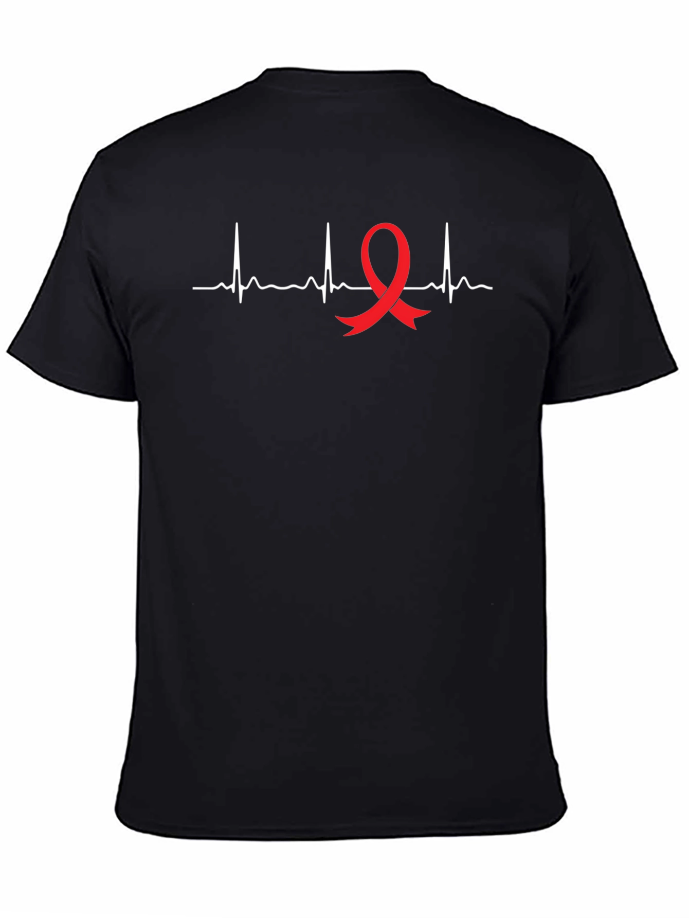 Heartbeat Ribbon T-Shirt - Awareness Tee