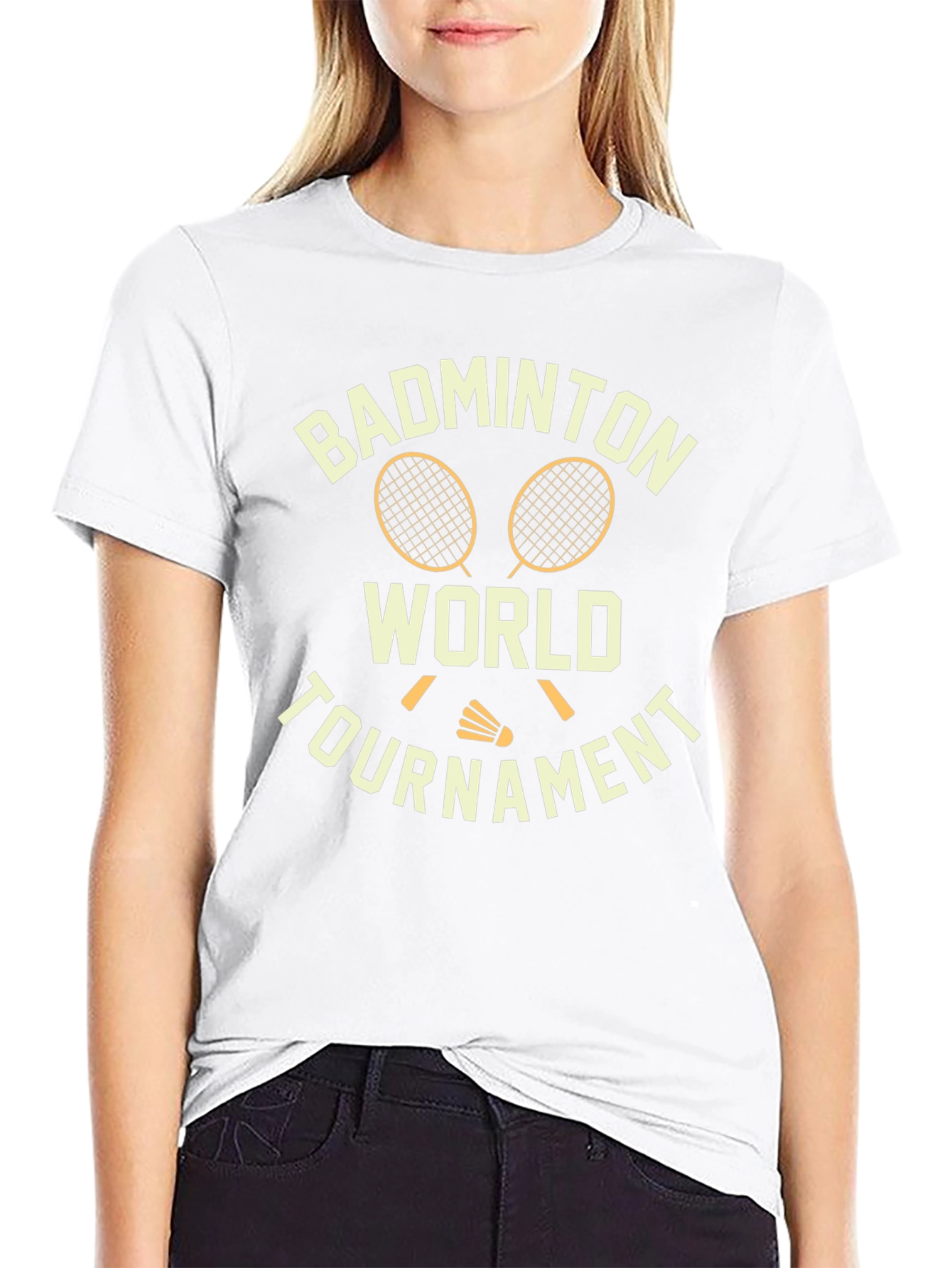 Badminton World Tournament Graphic Tee