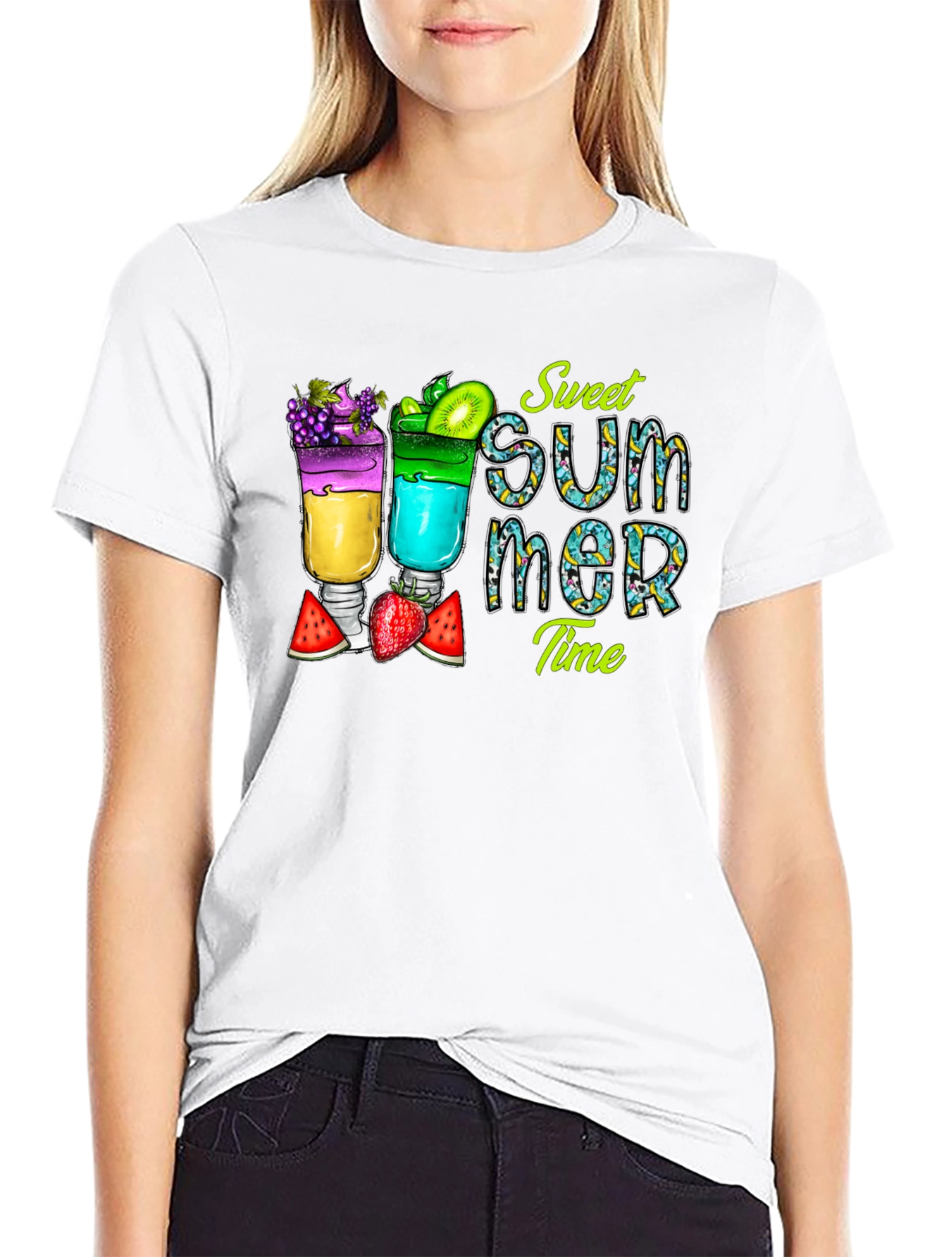 Sweet Summer Time Graphic T-Shirt