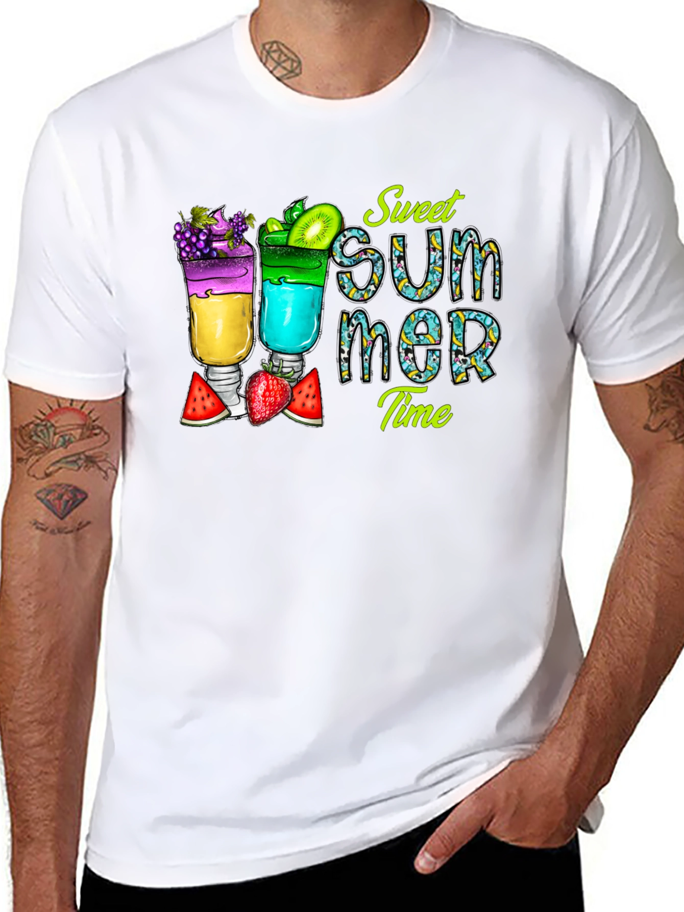 Sweet Summer Time Graphic T-Shirt