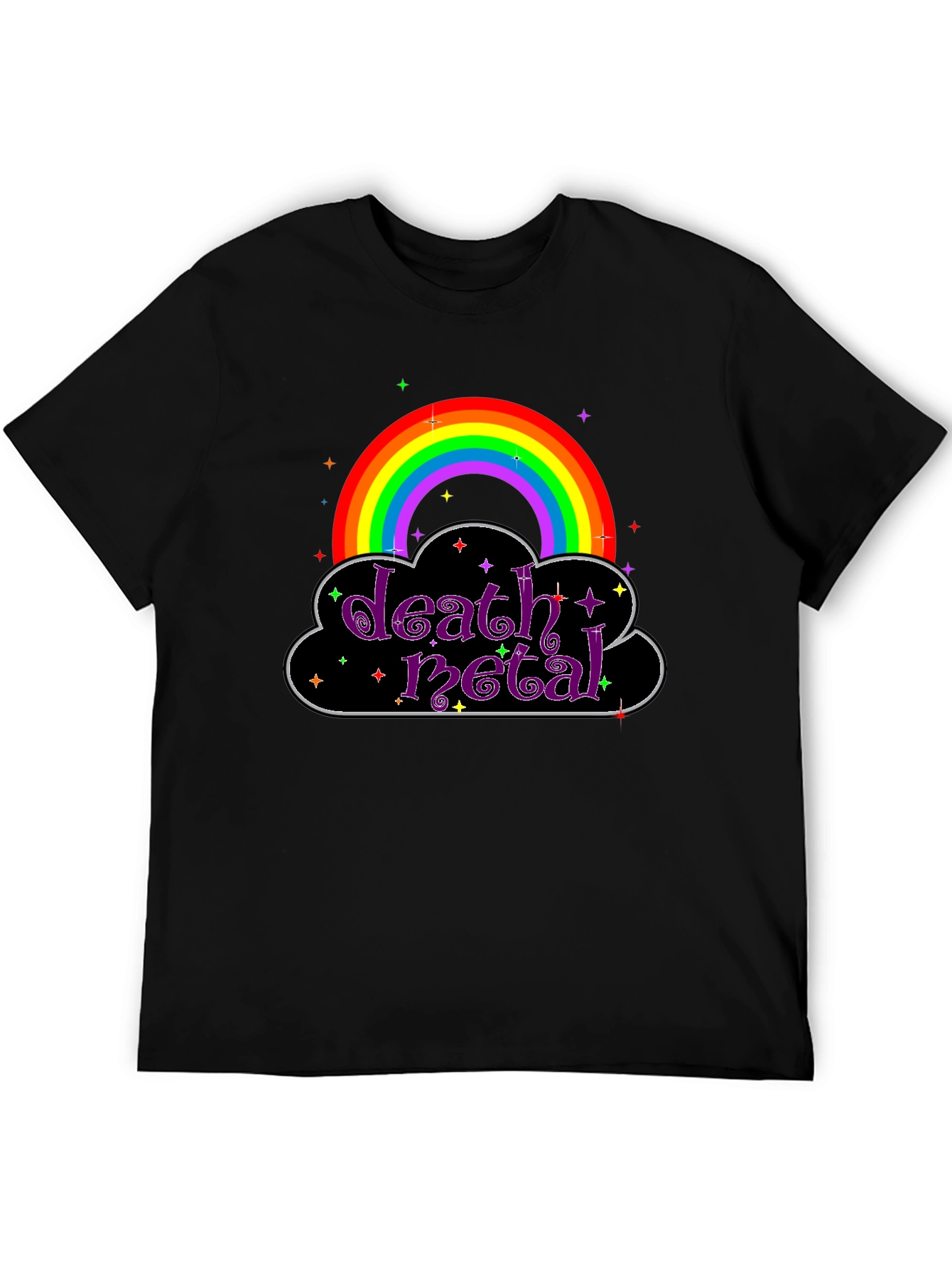 Rainbow Death Metal T-Shirt