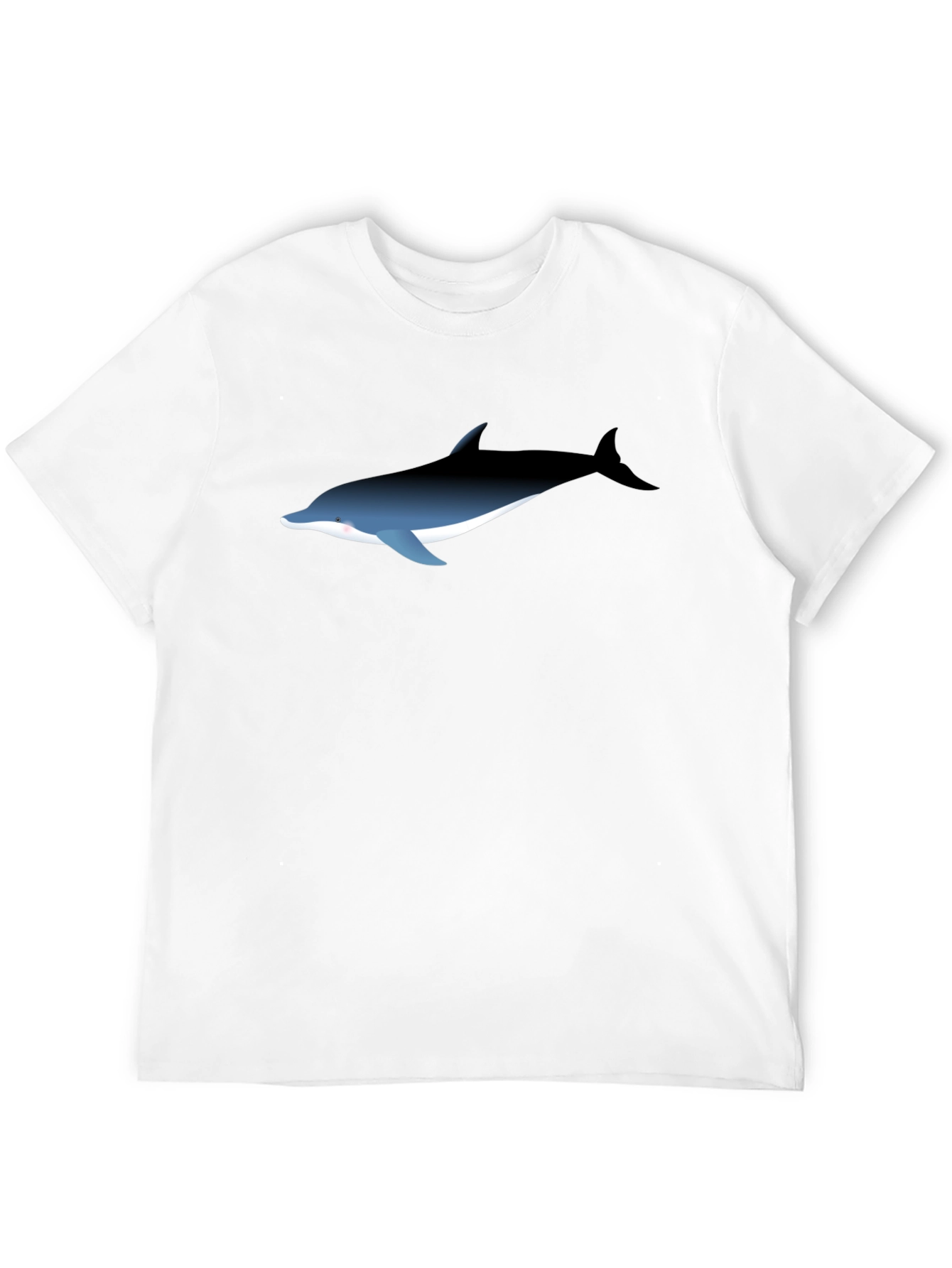 Dolphin Graphic Black T-Shirt