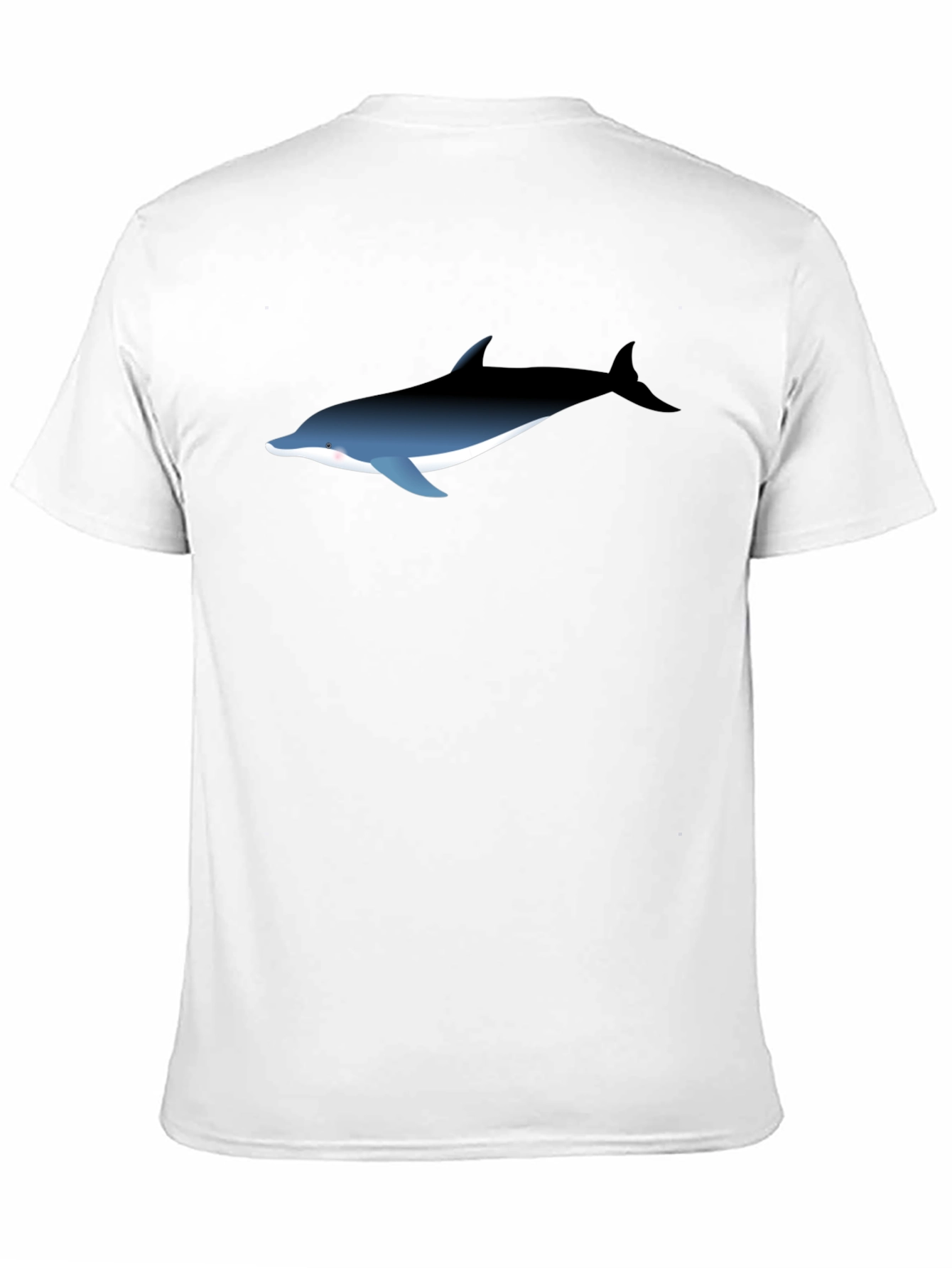 Dolphin Graphic Black T-Shirt