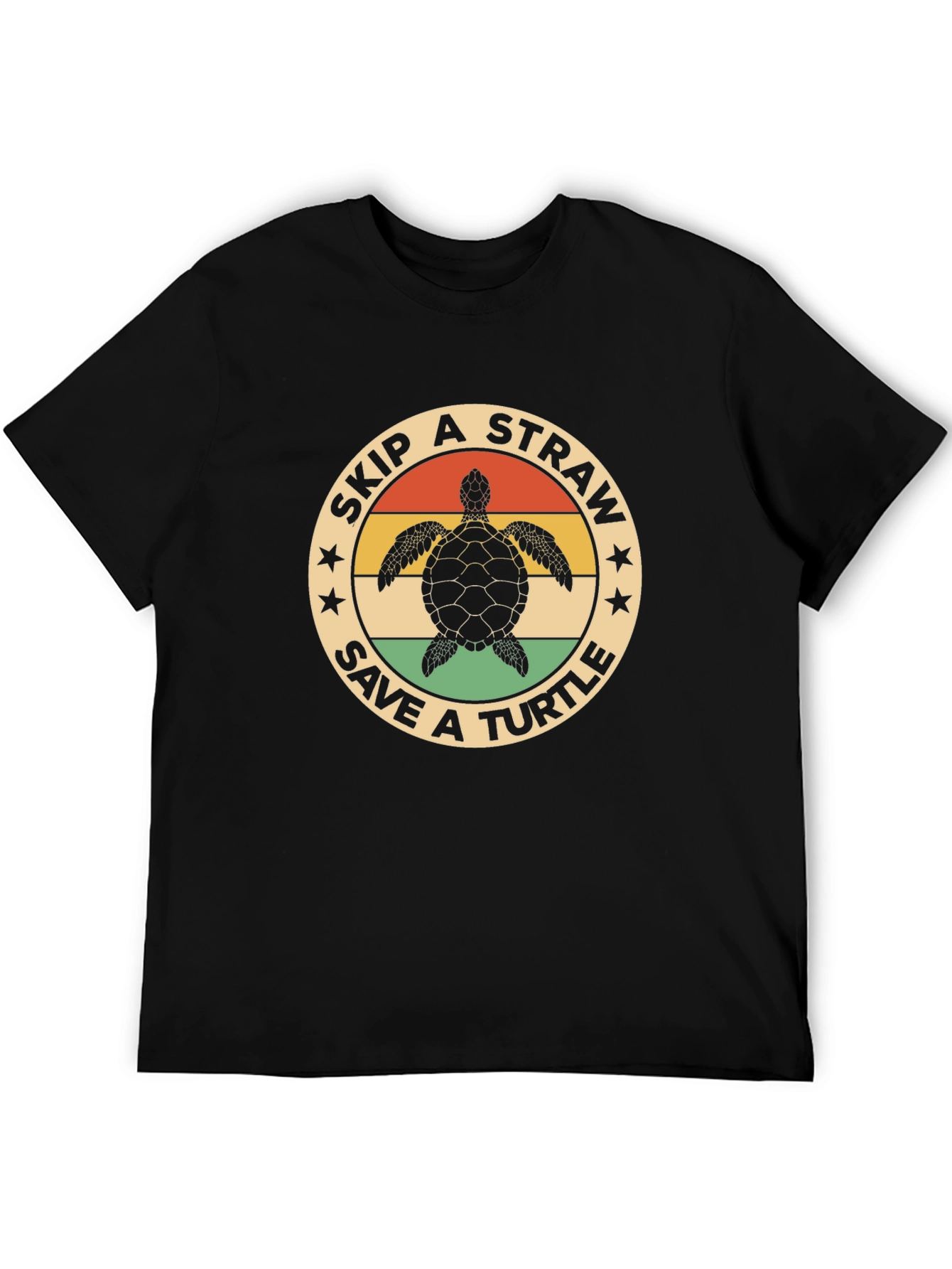 Skip A Straw Save A Turtle Graphic Tee
