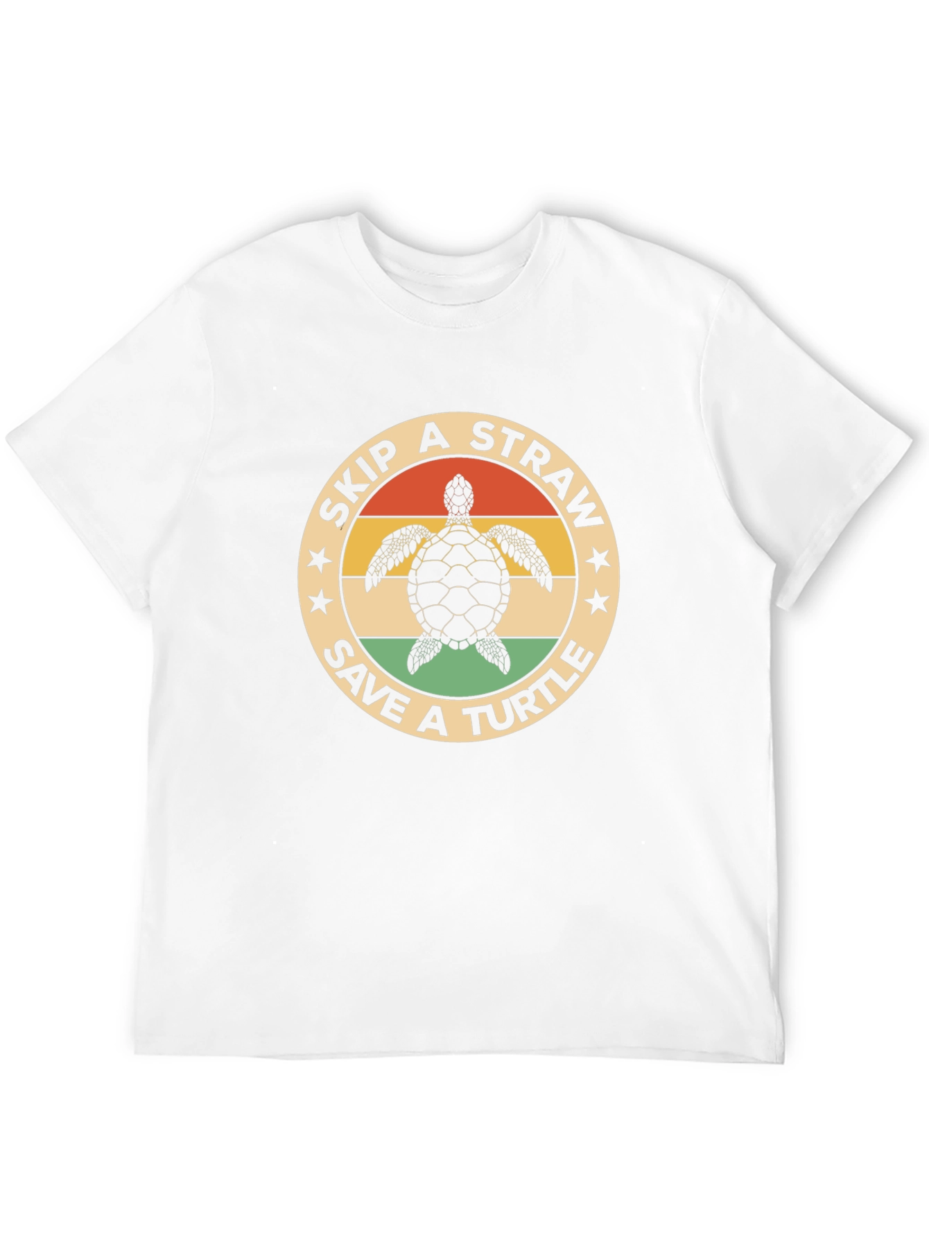 Skip A Straw Save A Turtle Graphic Tee