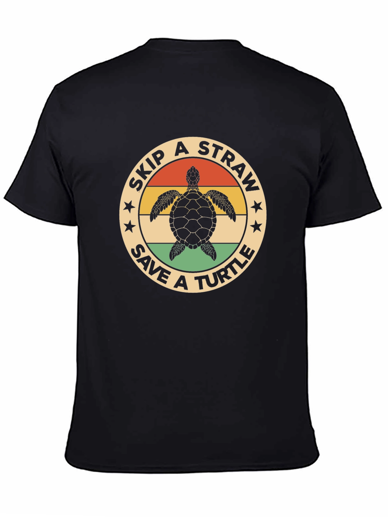 Skip A Straw Save A Turtle Graphic Tee