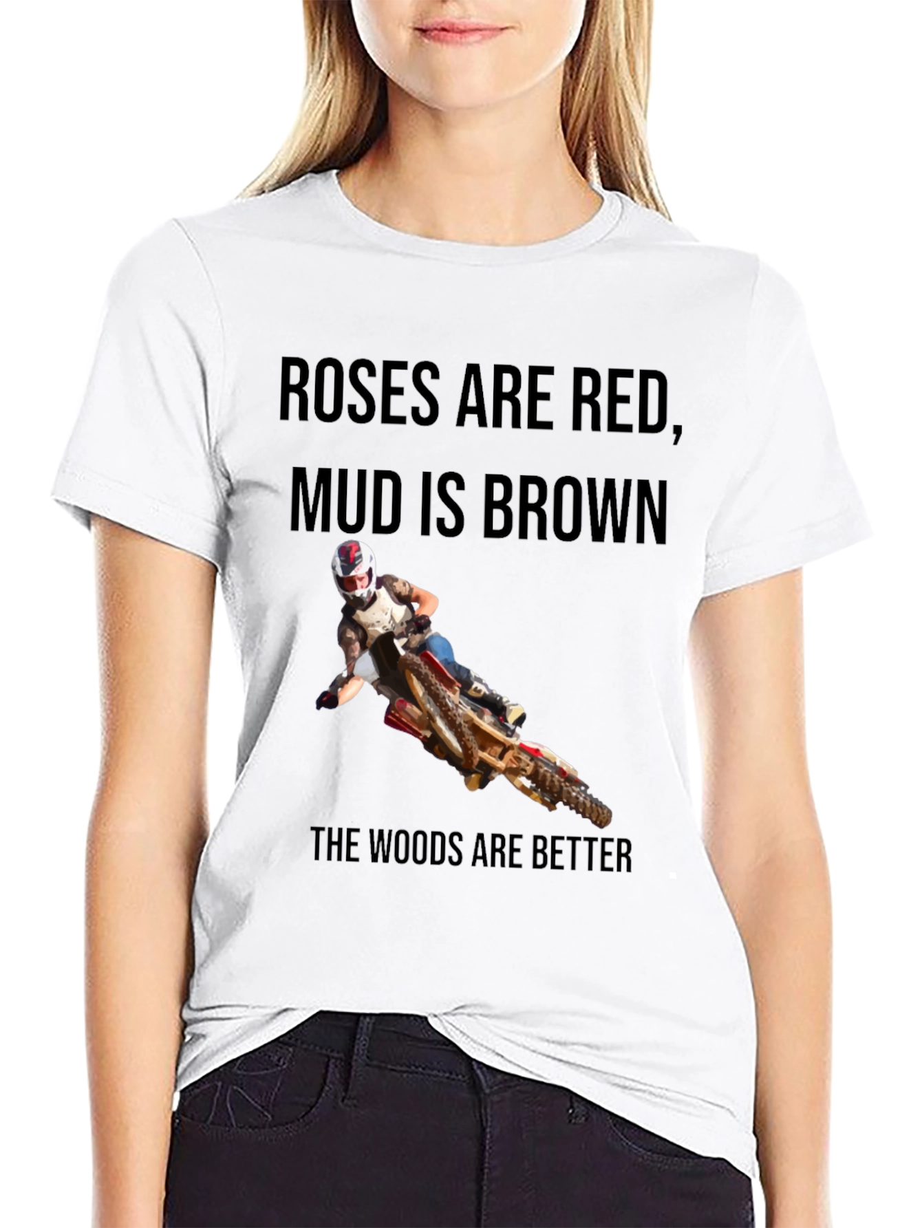 Roses Are Red Motocross T-Shirt