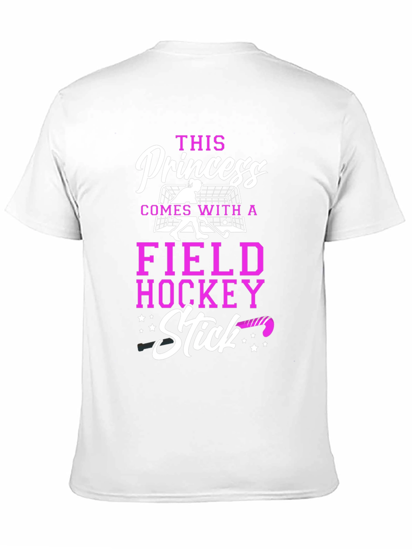 Princess Field Hockey Stick T-Shirt