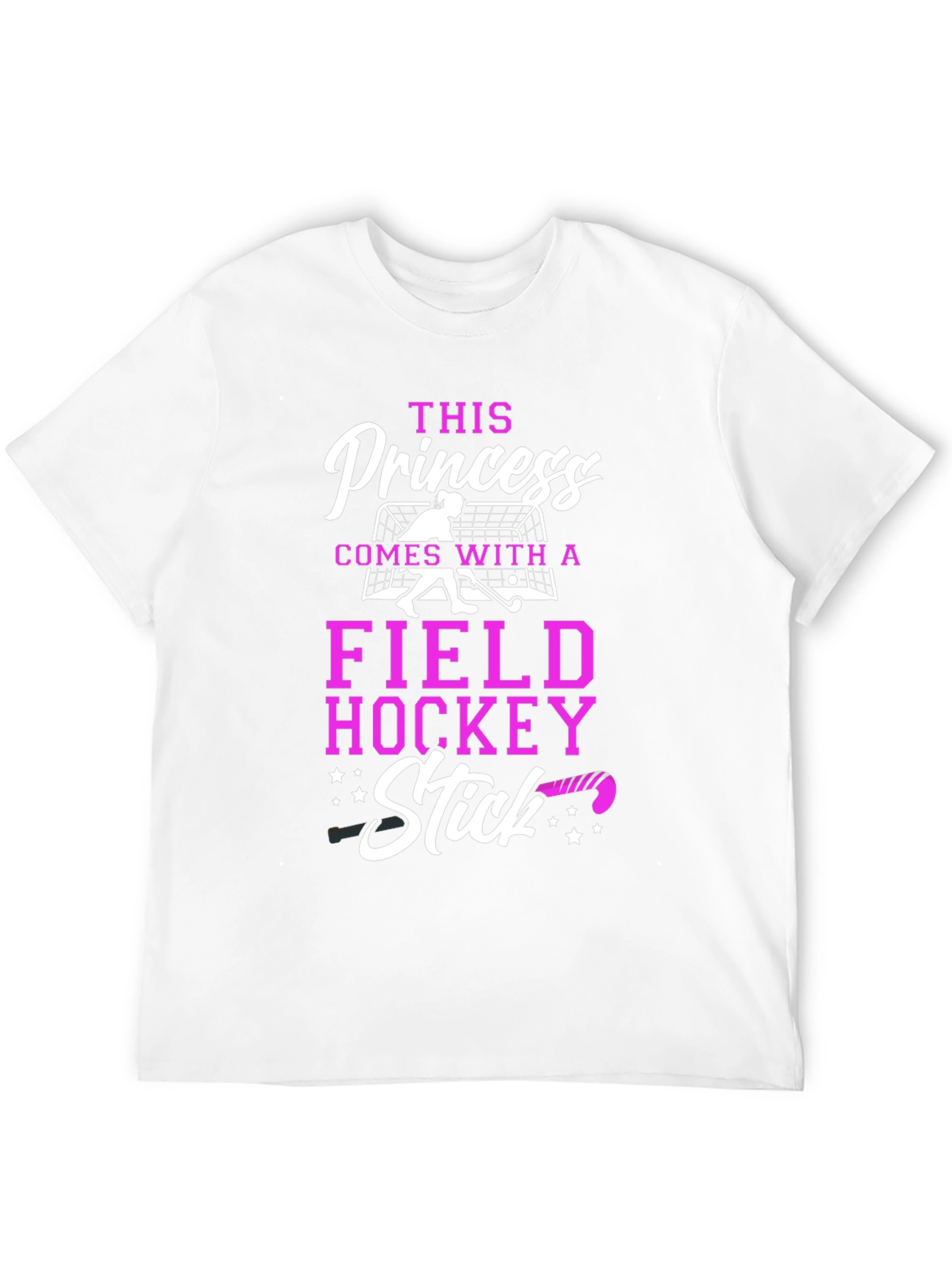 Princess Field Hockey Stick T-Shirt