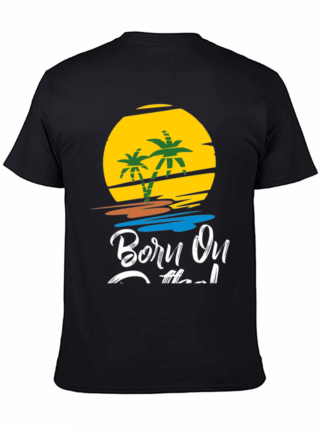 Born On The Island Graphic T-Shirt