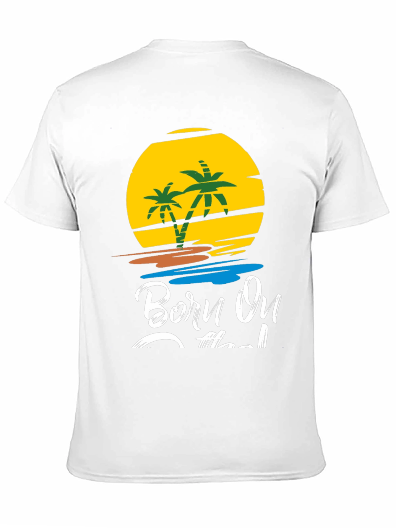 Born On The Island Graphic T-Shirt