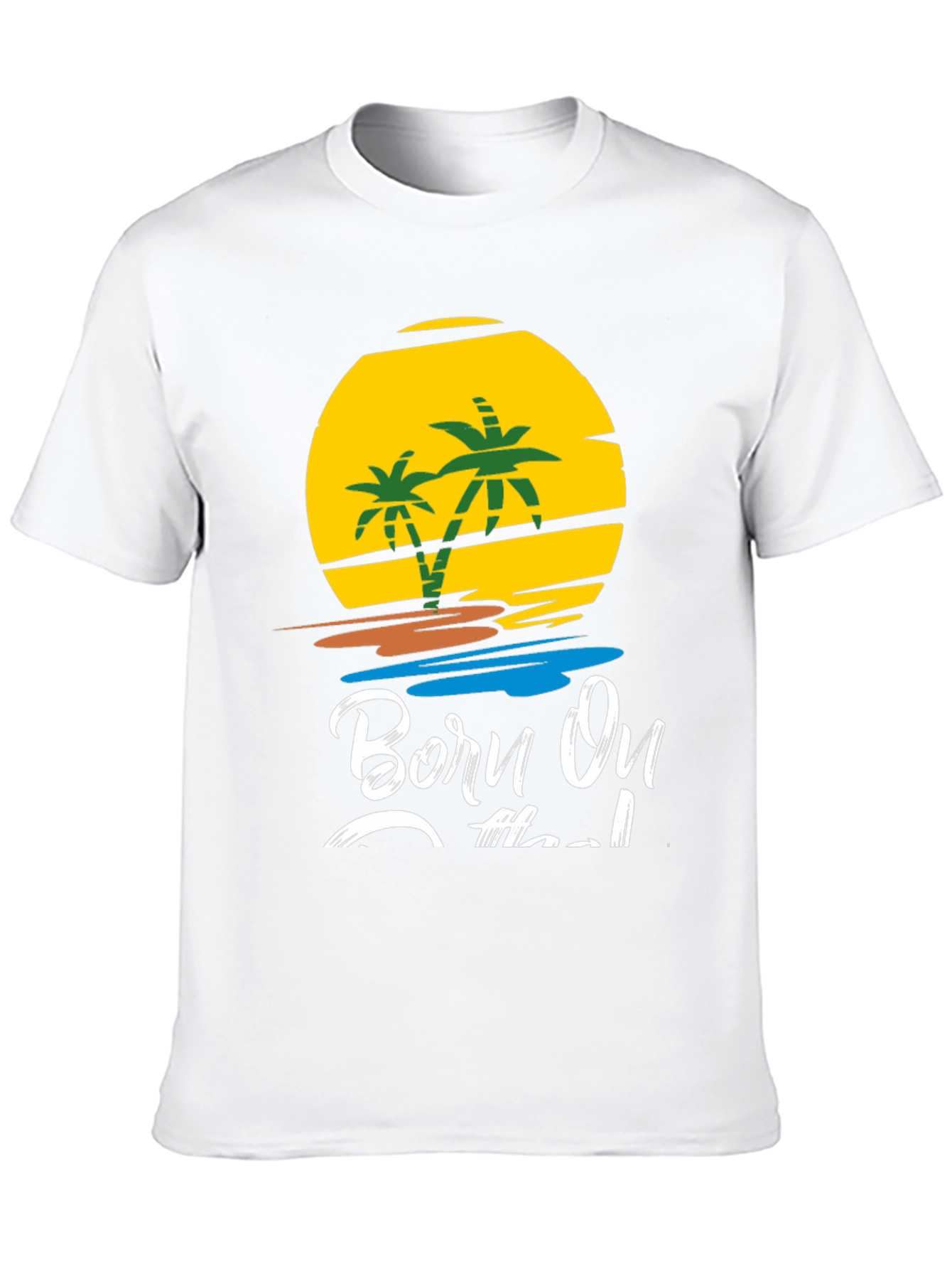 Born On The Island Graphic T-Shirt
