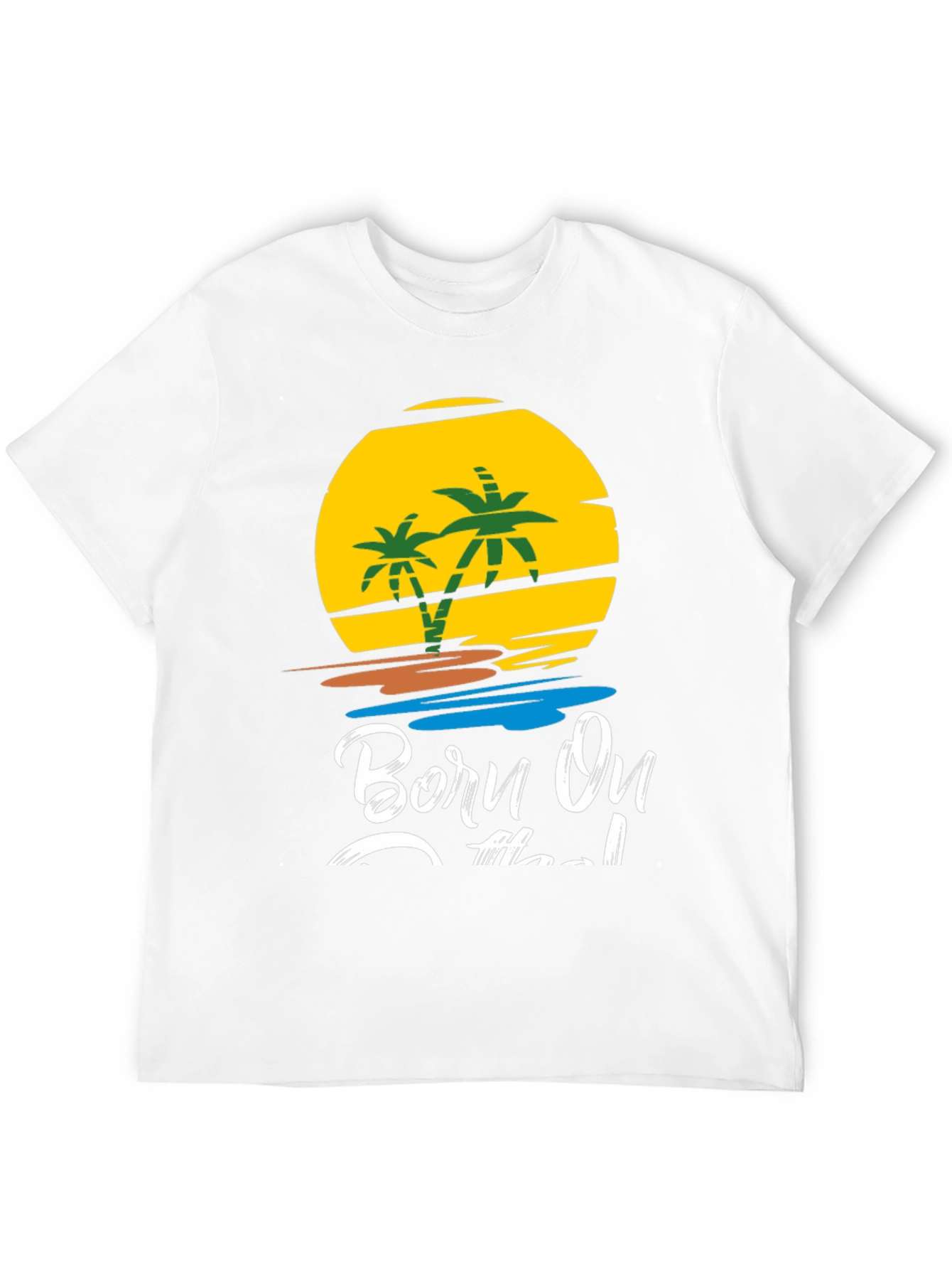 Born On The Island Graphic T-Shirt