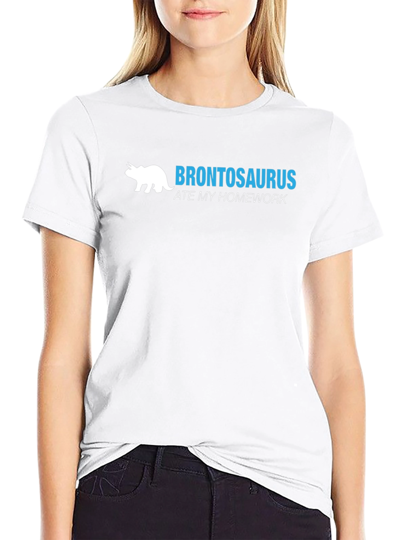 Brontosaurus Ate My Homework T-Shirt