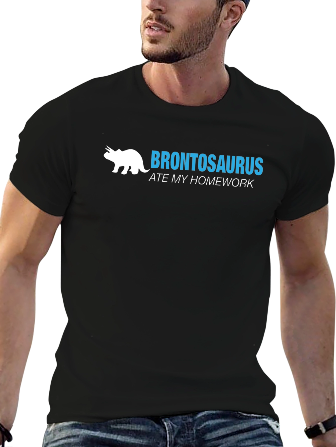 Brontosaurus Ate My Homework T-Shirt