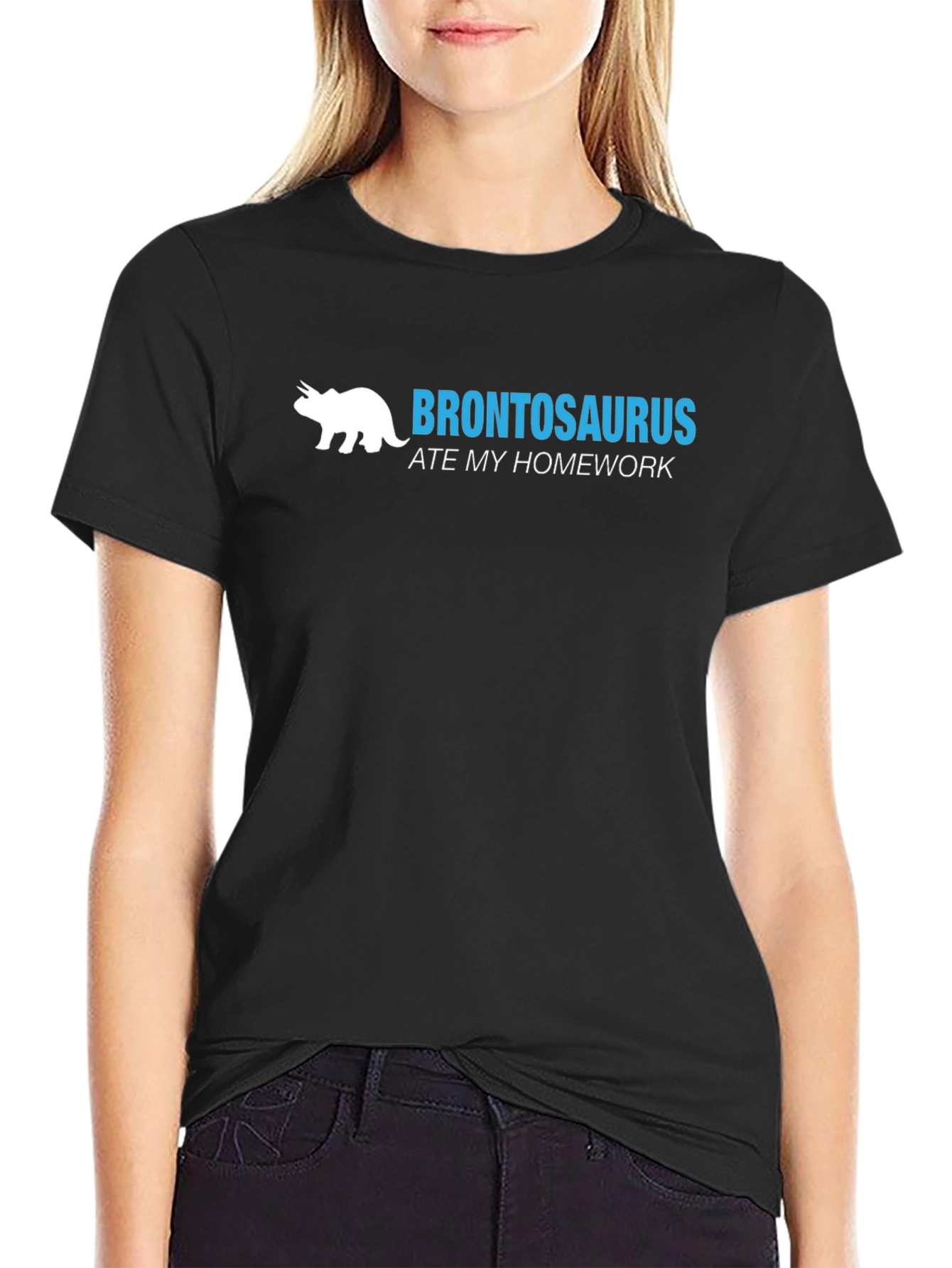 Brontosaurus Ate My Homework T-Shirt