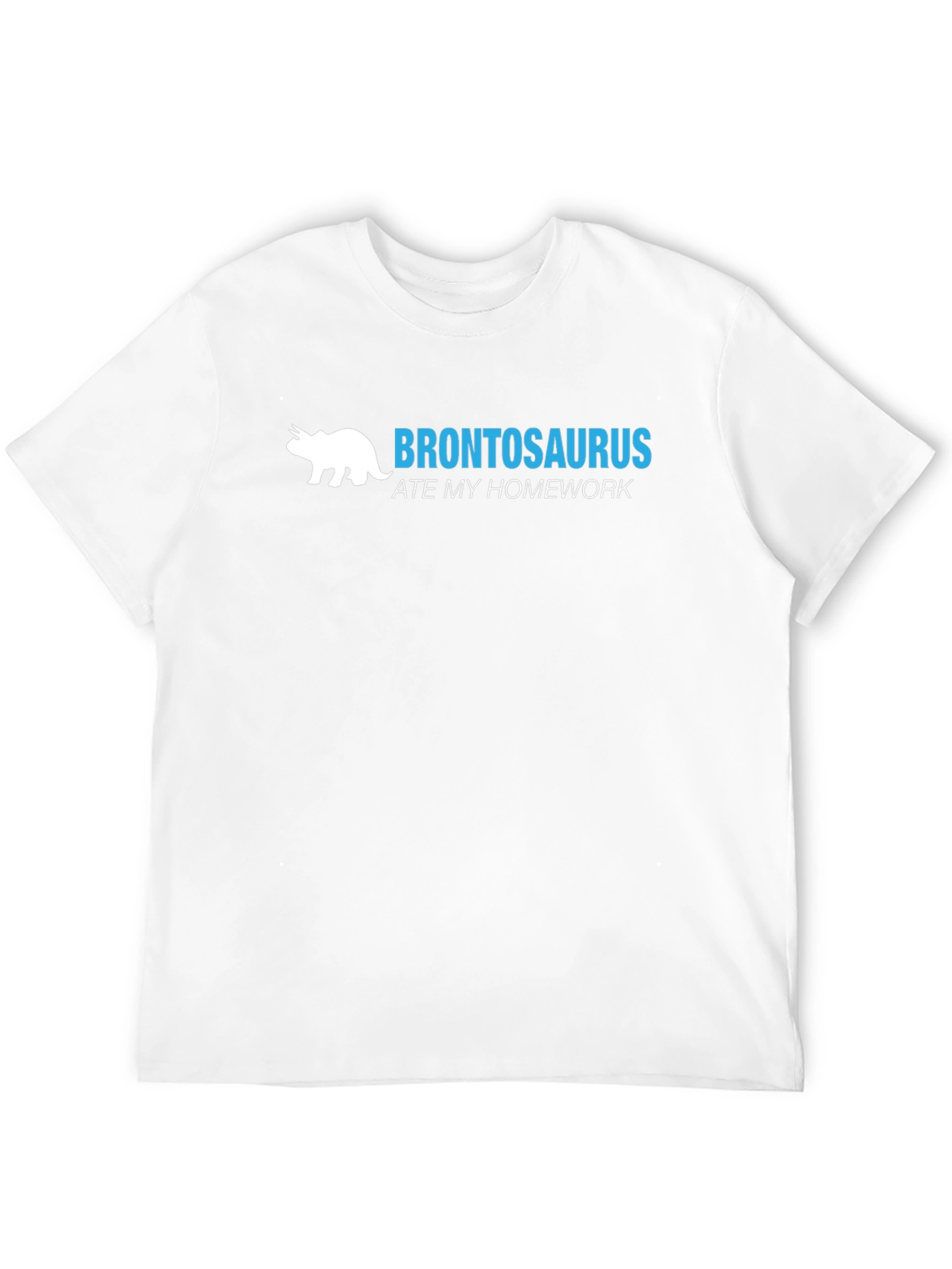 Brontosaurus Ate My Homework T-Shirt
