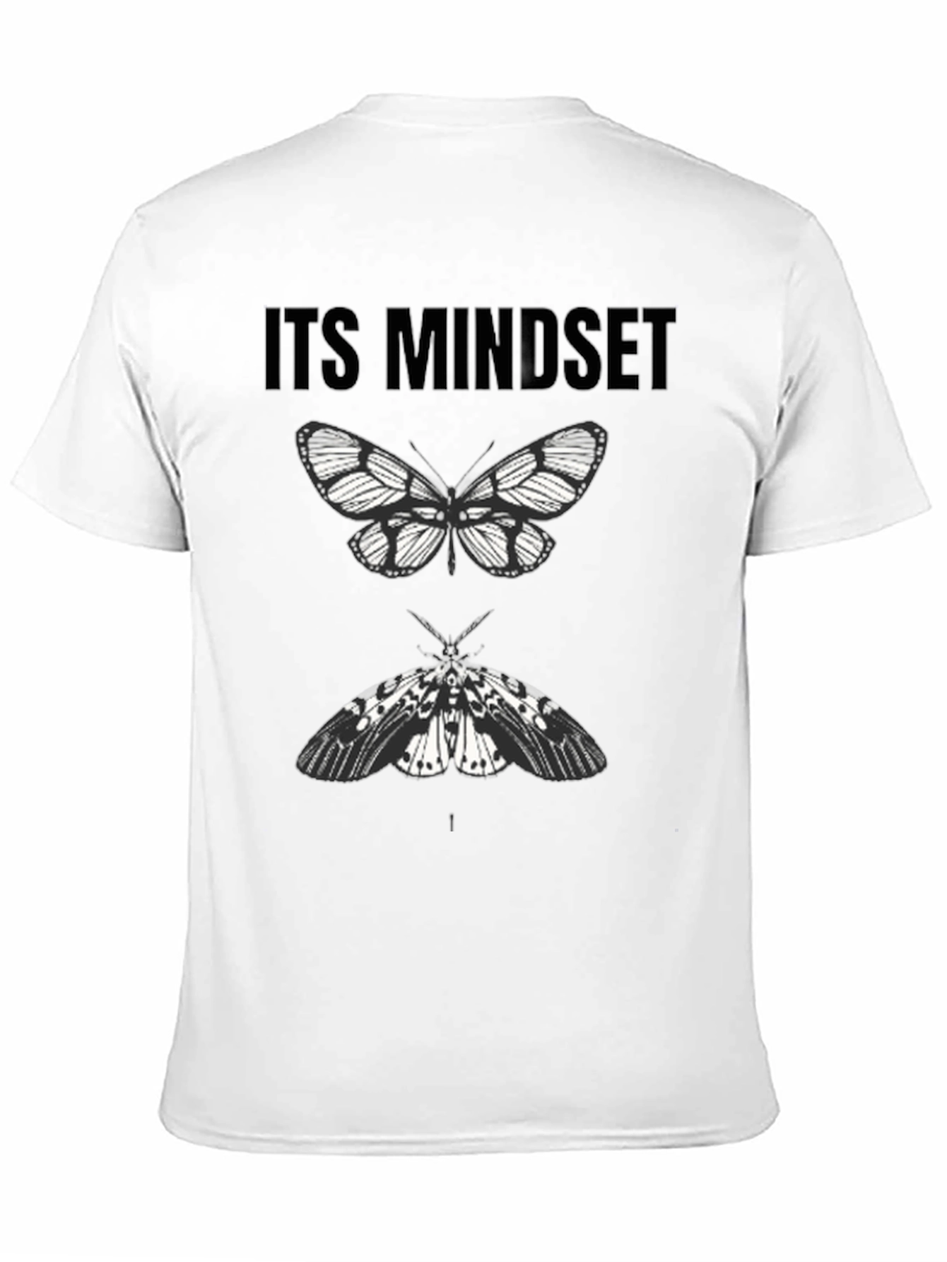 Its Mindset Butterfly Graphic Tee