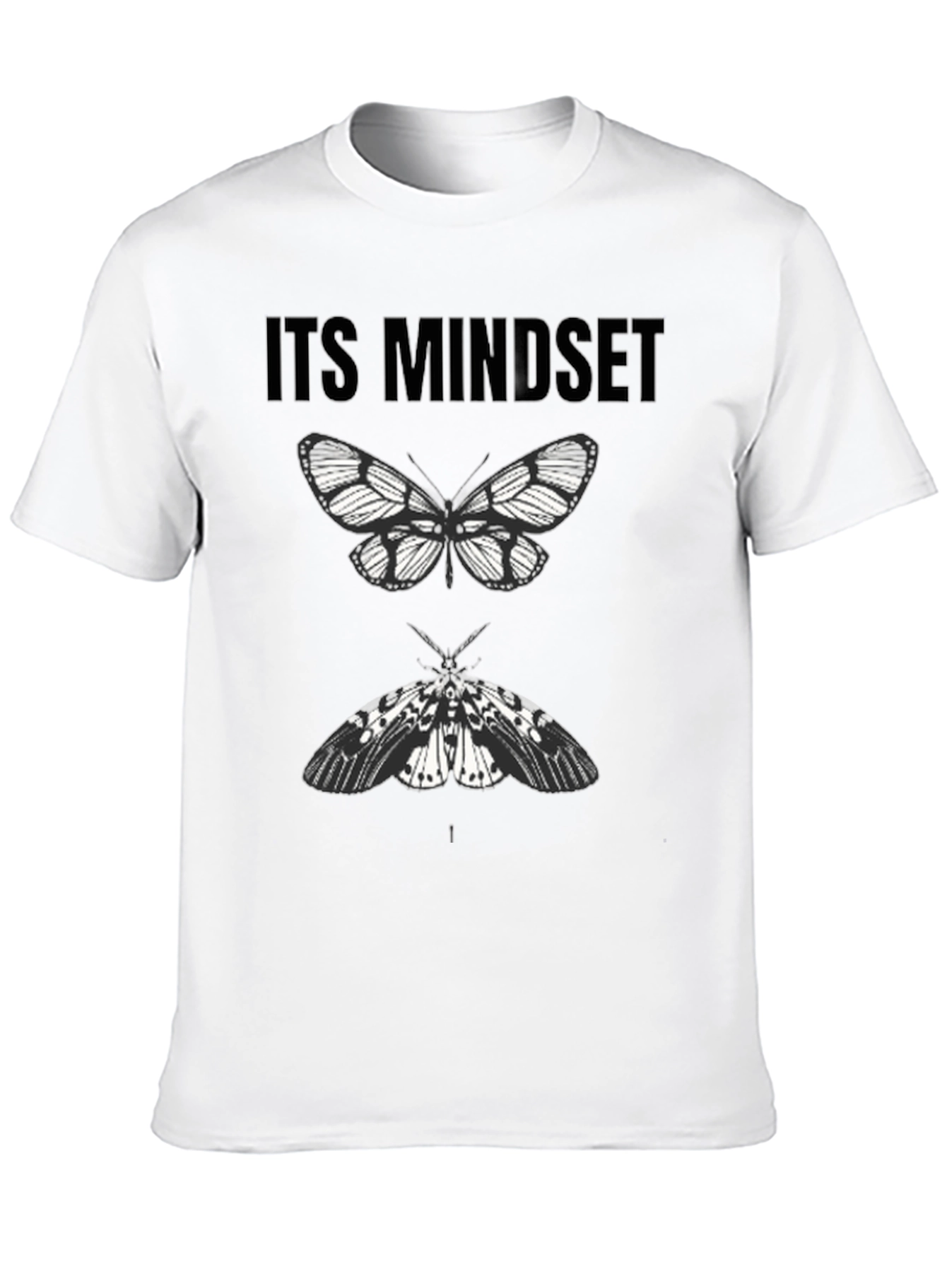 Its Mindset Butterfly Graphic Tee