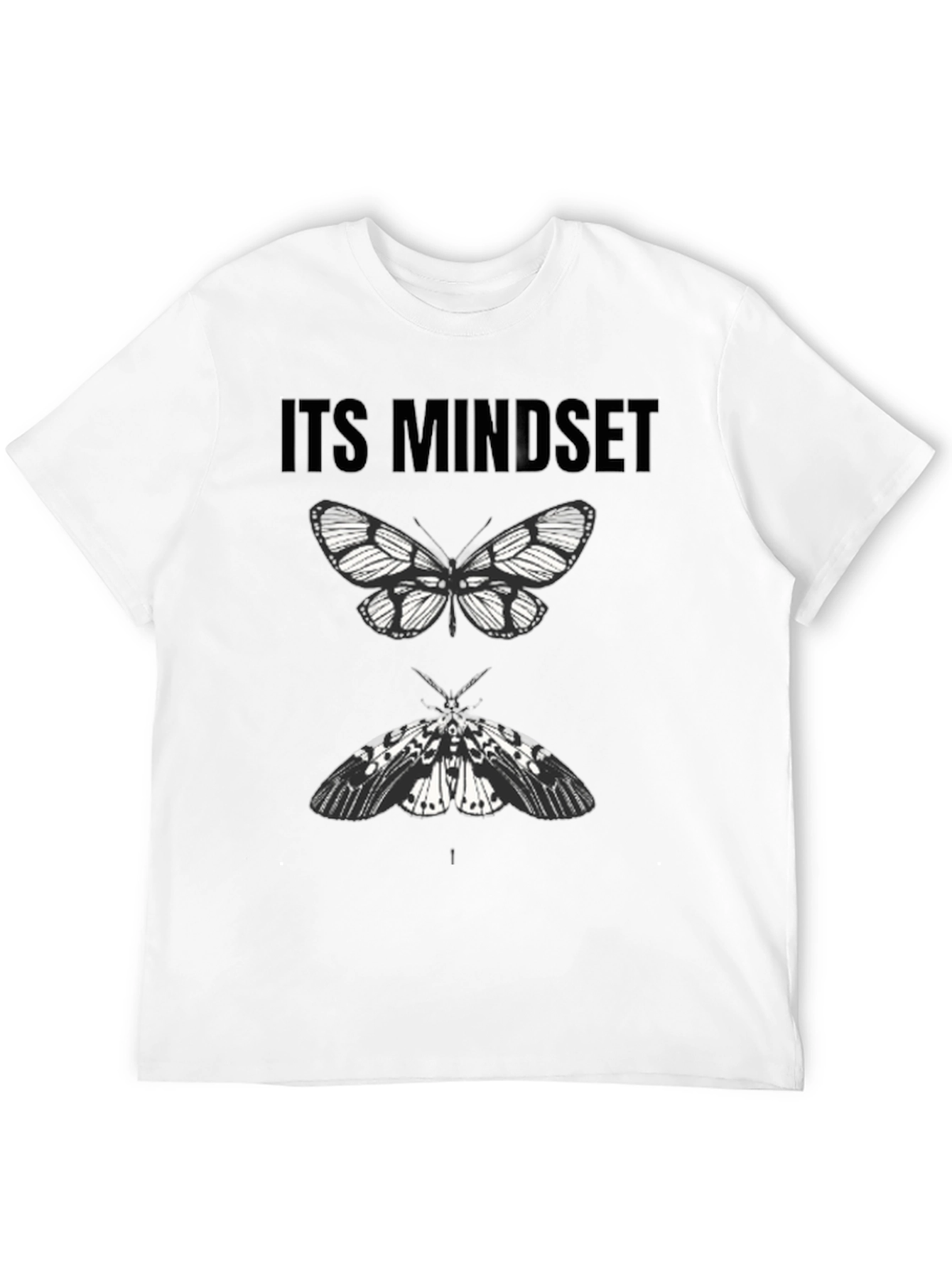 Its Mindset Butterfly Graphic Tee